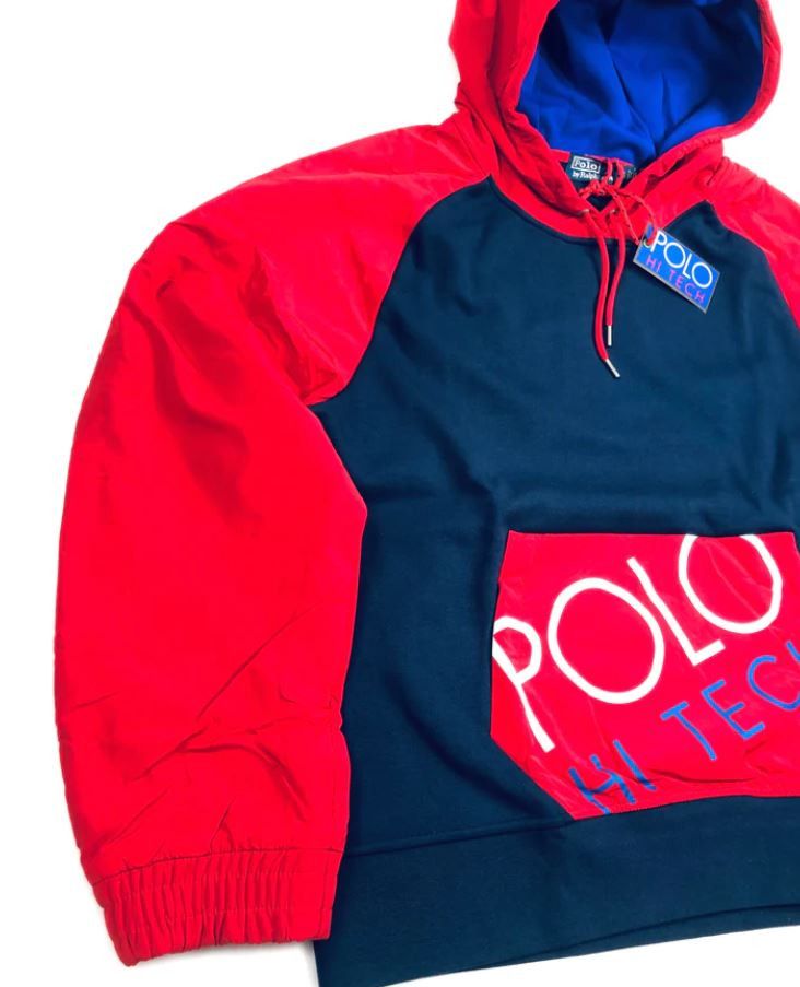 Polo Ralph Lauren Polo Ralph Lauren Hi Tech Hybrid Color block Hoodie XL Size US XL / EU 56 / 4 - 14 Thumbnail