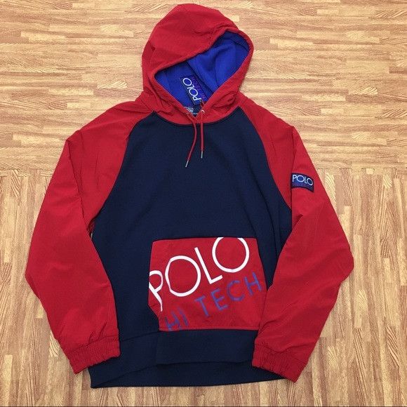 Polo Ralph Lauren Polo Ralph Lauren Hi Tech Hybrid Color block Hoodie XL Size US XL / EU 56 / 4 - 10 Thumbnail