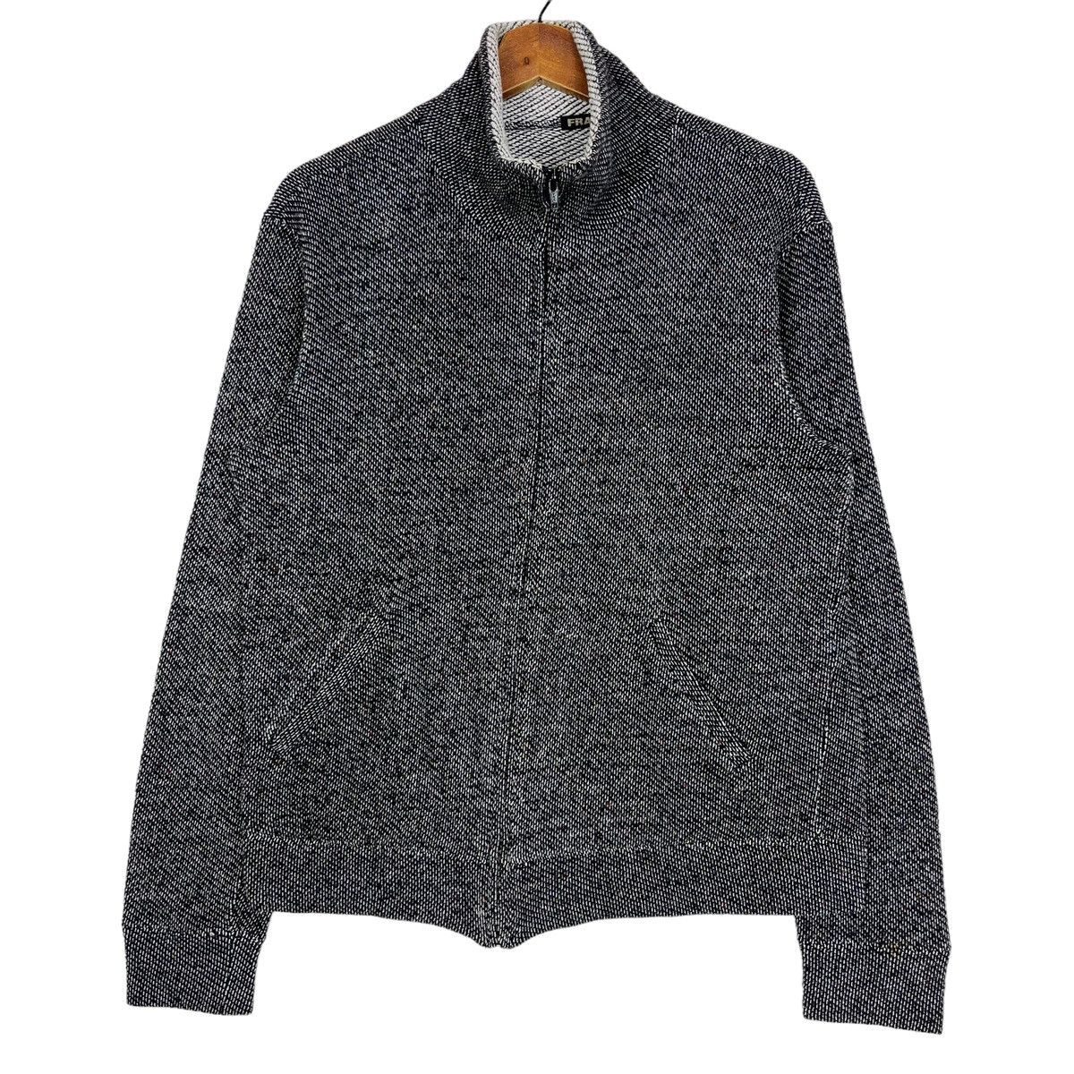 Vintage Frapbois Issey Miyake Zip Up Wool Light Jacket