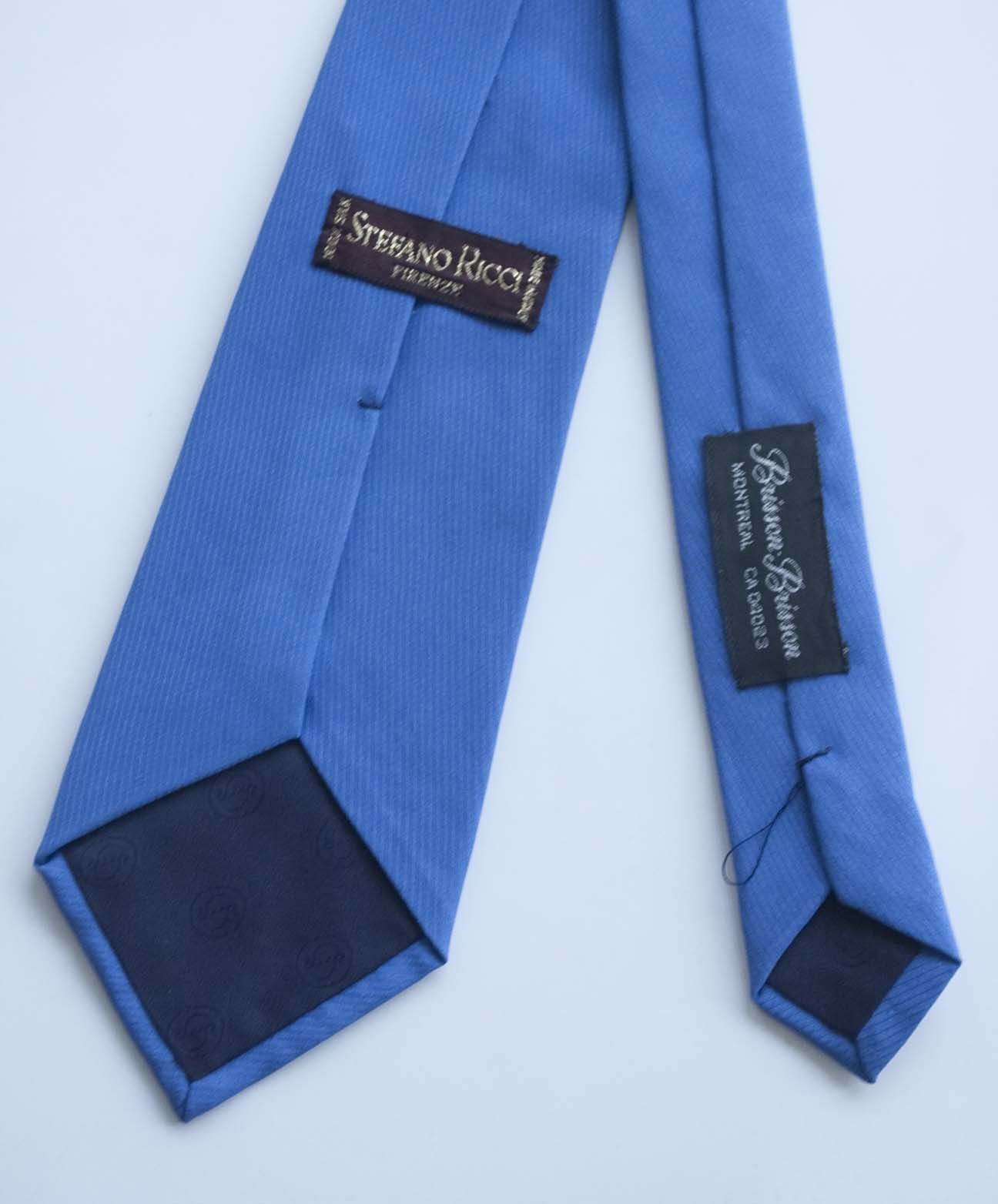 Cravate En Soie 100% Italie Stefano Ricci - Modèle Slim Rouge - Occasion En Parfait état