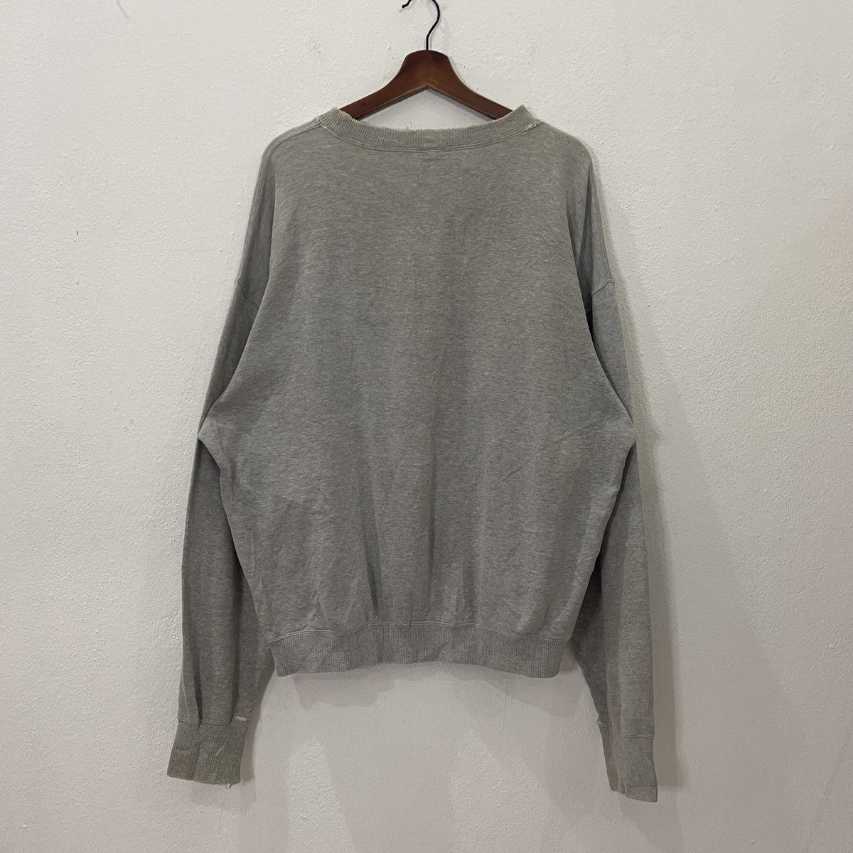 Nike Vintage 90s Nike Big Logo Distressed Sweatshirt Size US XL / EU 56 / 4 - 8 Thumbnail