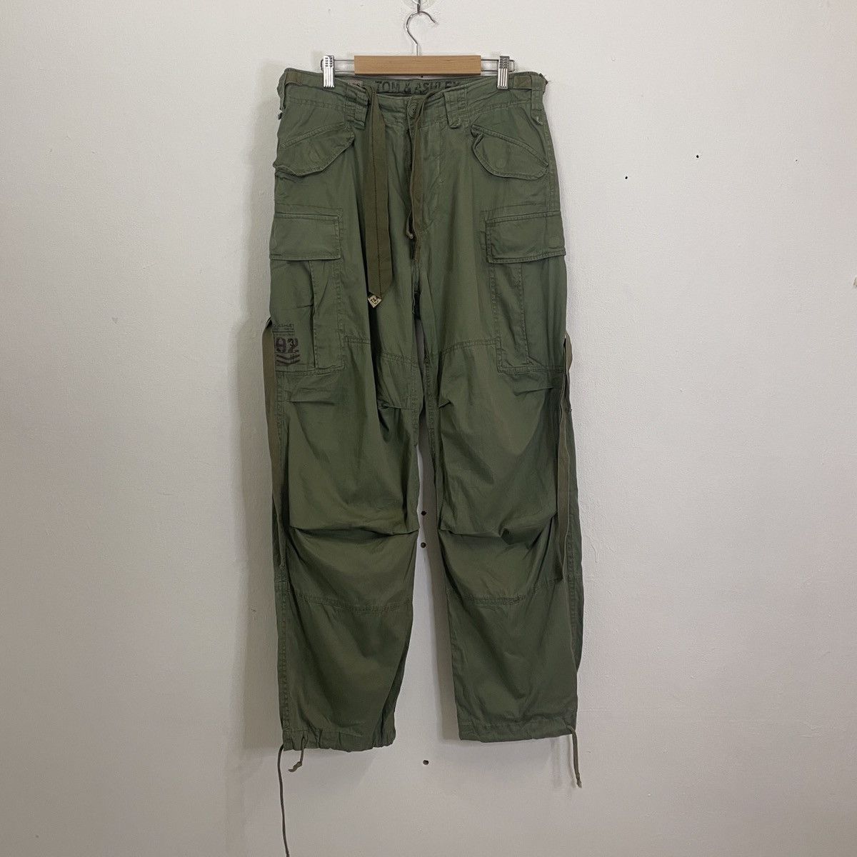 Japanese Brand Vintage Tom And Ashley Military Bondage Cargo Pants Size US 33 - 2 Thumbnail