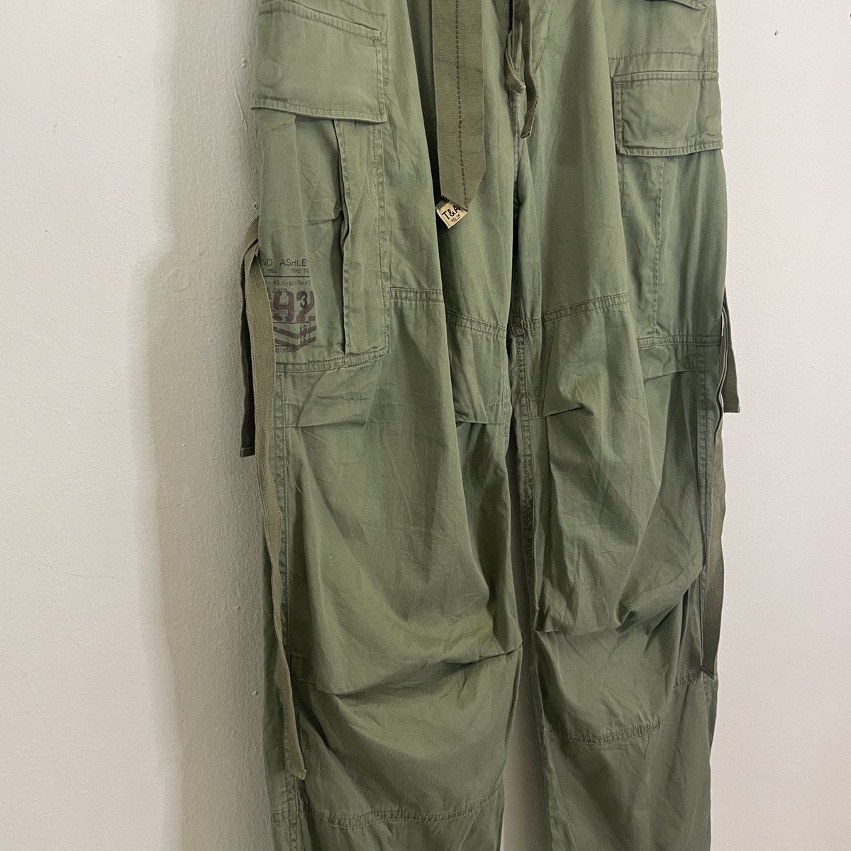 Japanese Brand Vintage Tom And Ashley Military Bondage Cargo Pants Size US 33 - 4 Thumbnail