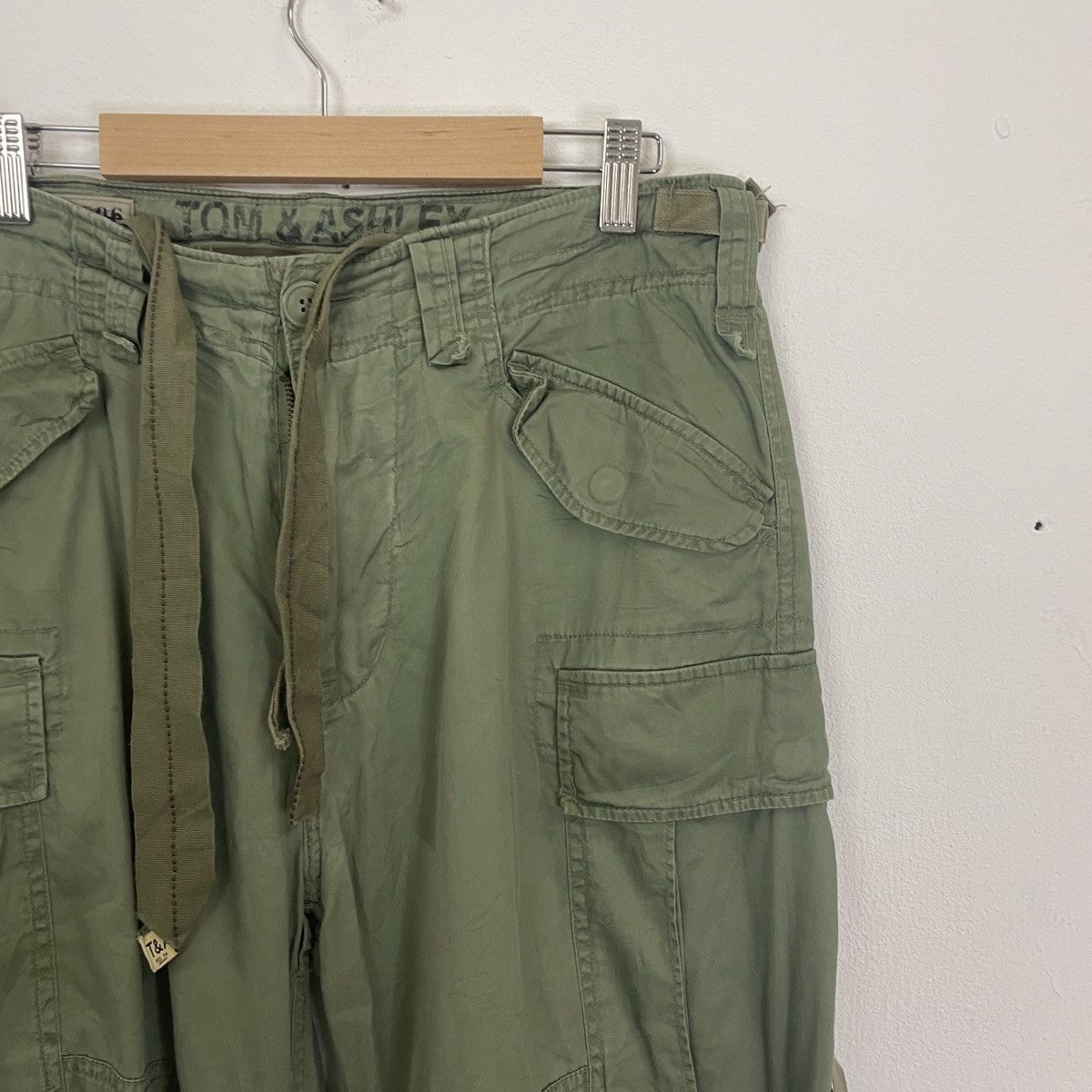 Japanese Brand Vintage Tom And Ashley Military Bondage Cargo Pants Size US 33 - 6 Thumbnail