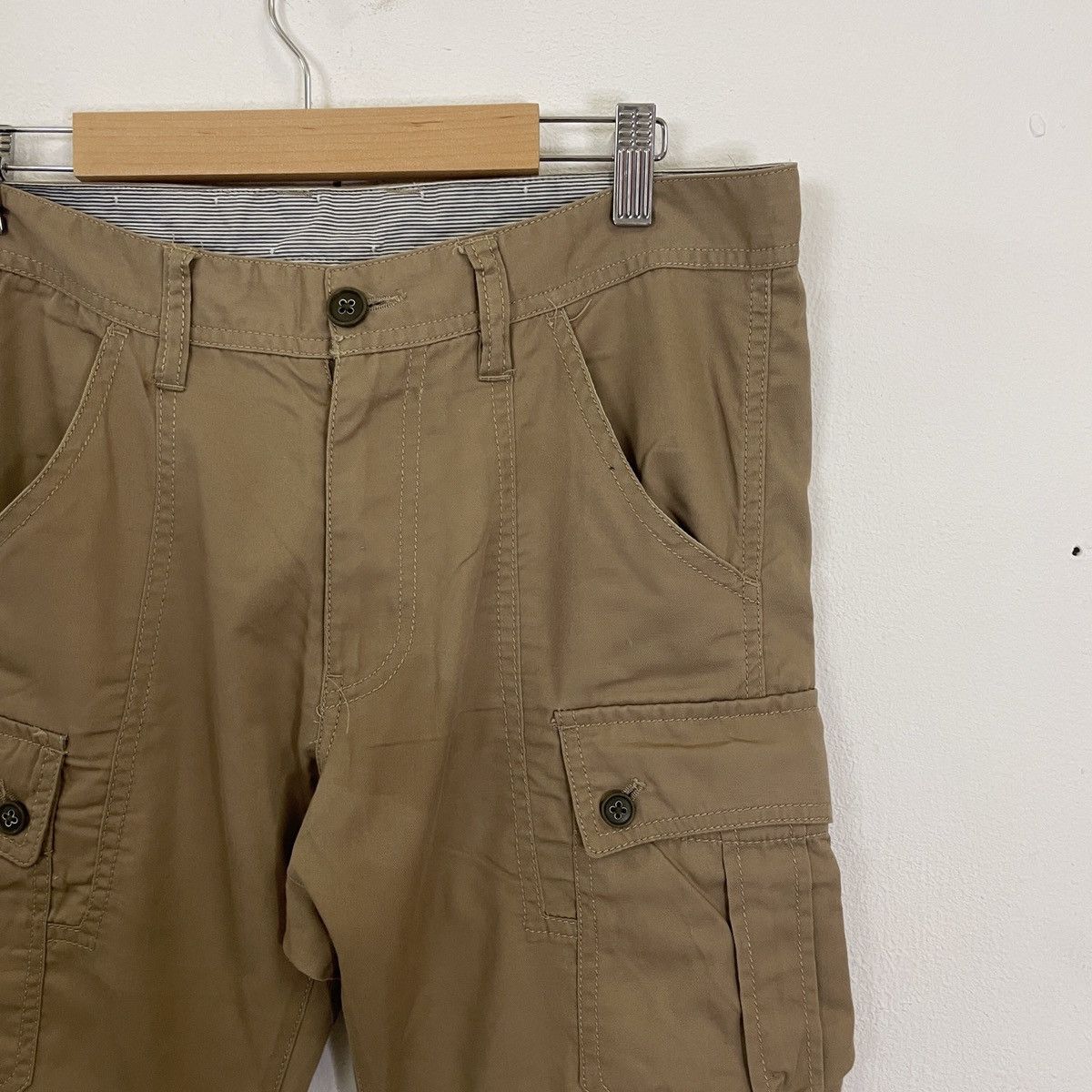 Takeo Kikuchi VtgTakeo Kikuchi Utility Multipocket Tactical Cargo Pants Size US 32 / EU 48 - 2 Thumbnail