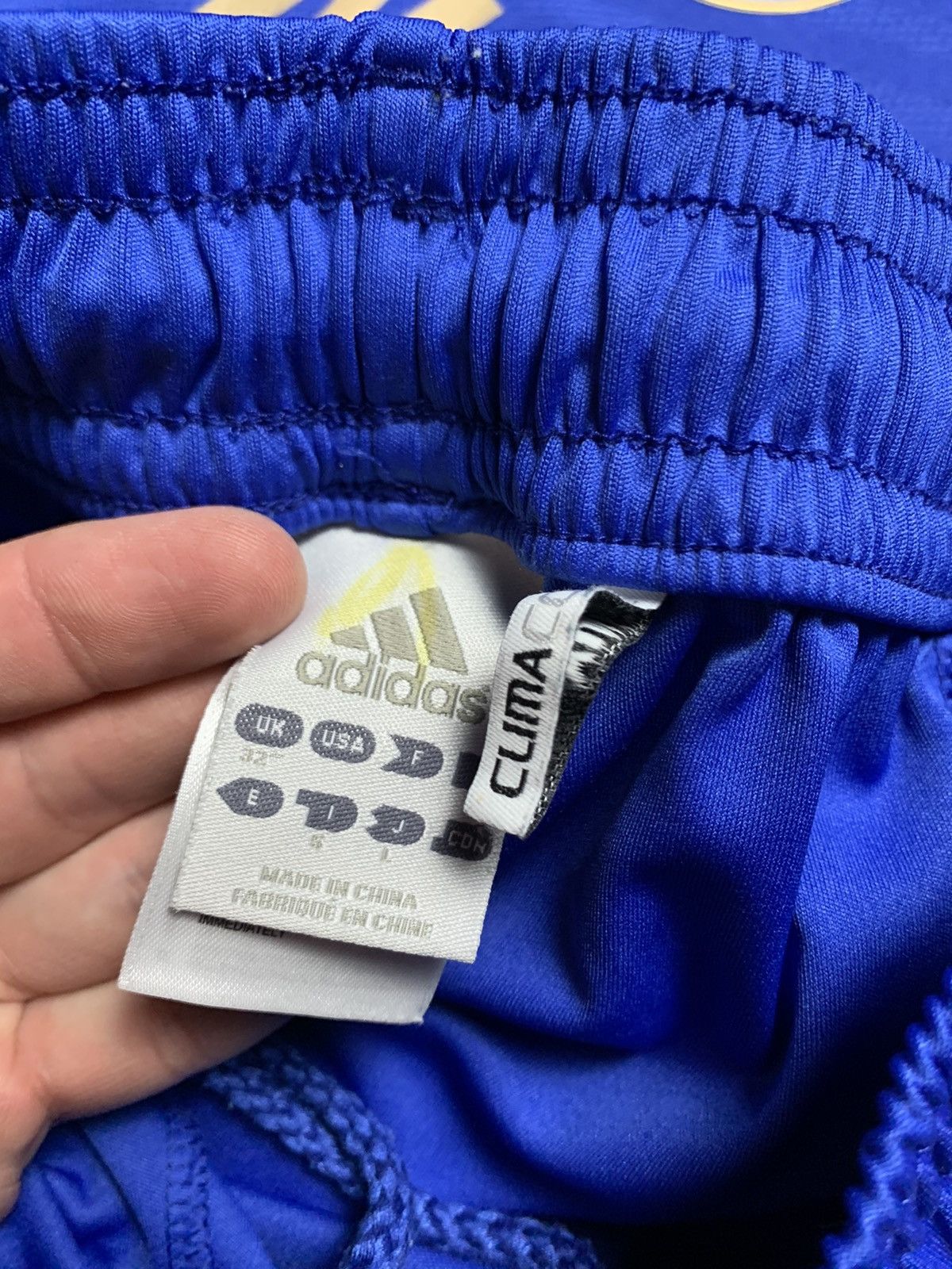 Adidas × Vintage Soccer jersey Chelsea gold stripes suit shorts size S Size US S / EU 44-46 / 1 - 5 Thumbnail