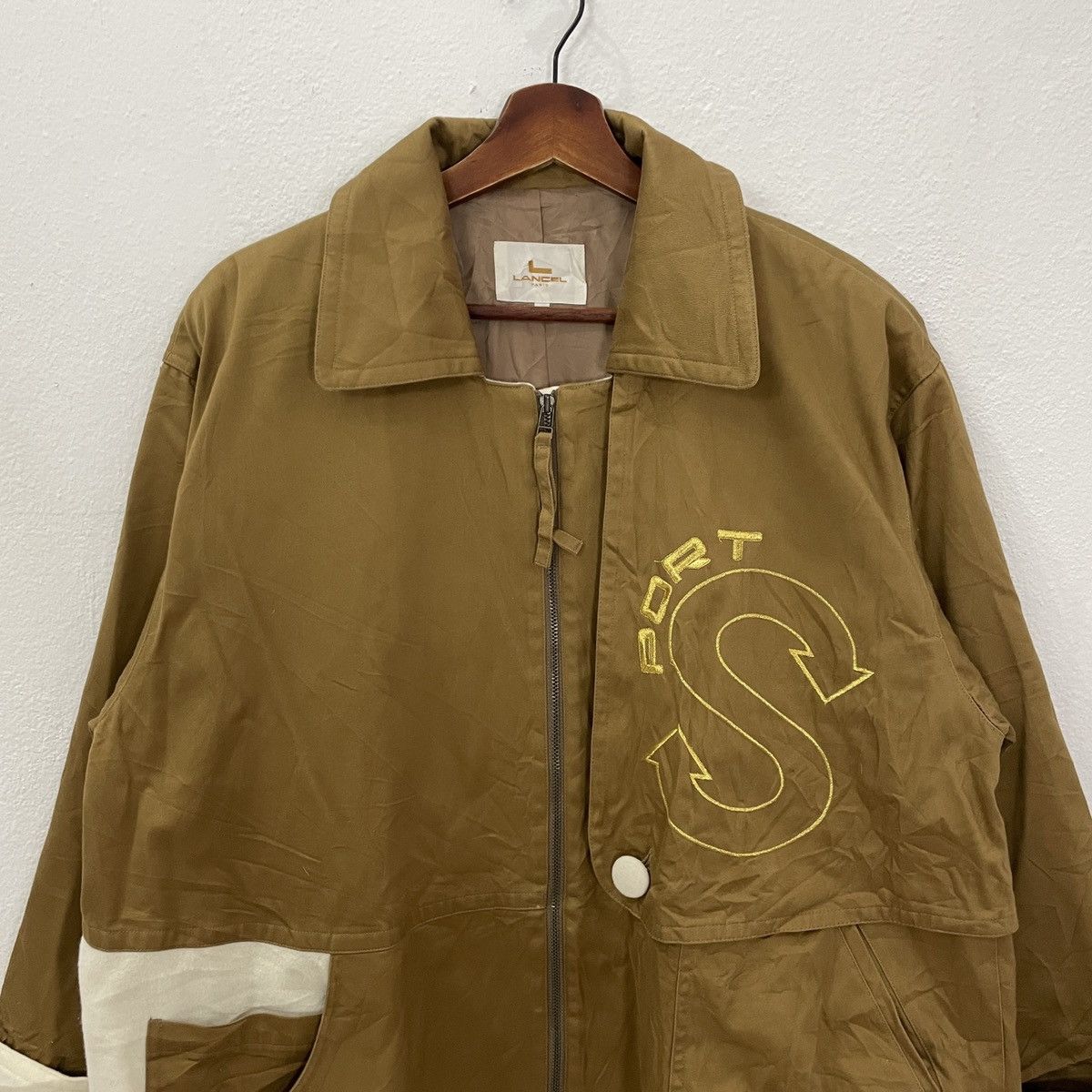 Lancel Vintage Lancel Zipper Ups Long Jacket Size US XL / EU 56 / 4 - 4 Thumbnail