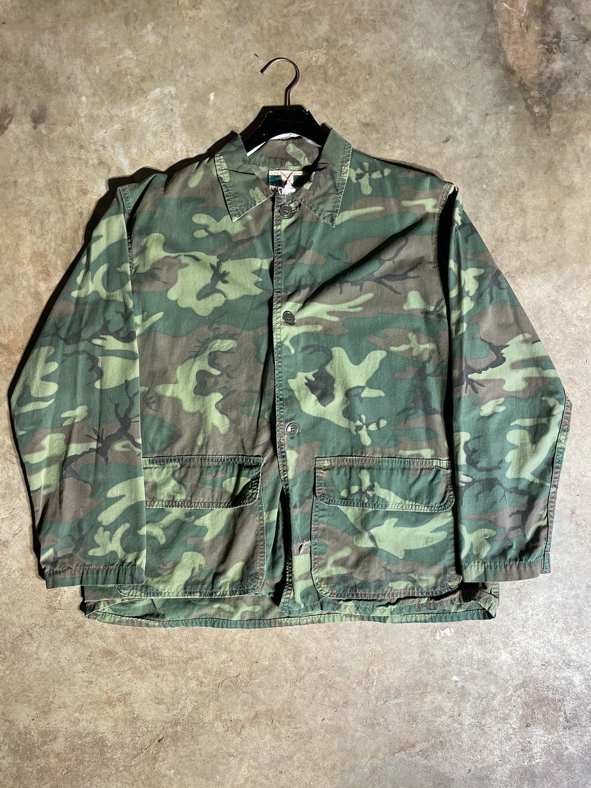 Military × Vintage Vintage Camo Military Light Jacket | Grailed