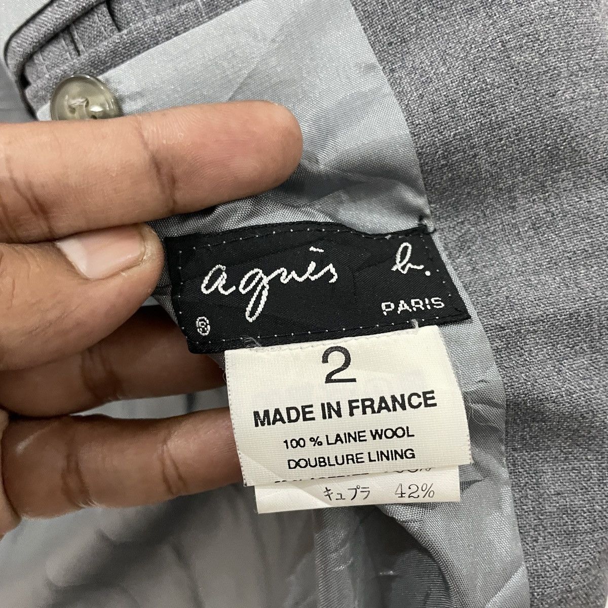 Vintage × agnes b. Vintage Agnes B Coat Jacket Size US M / EU 48-50 / 2 - 5 Thumbnail