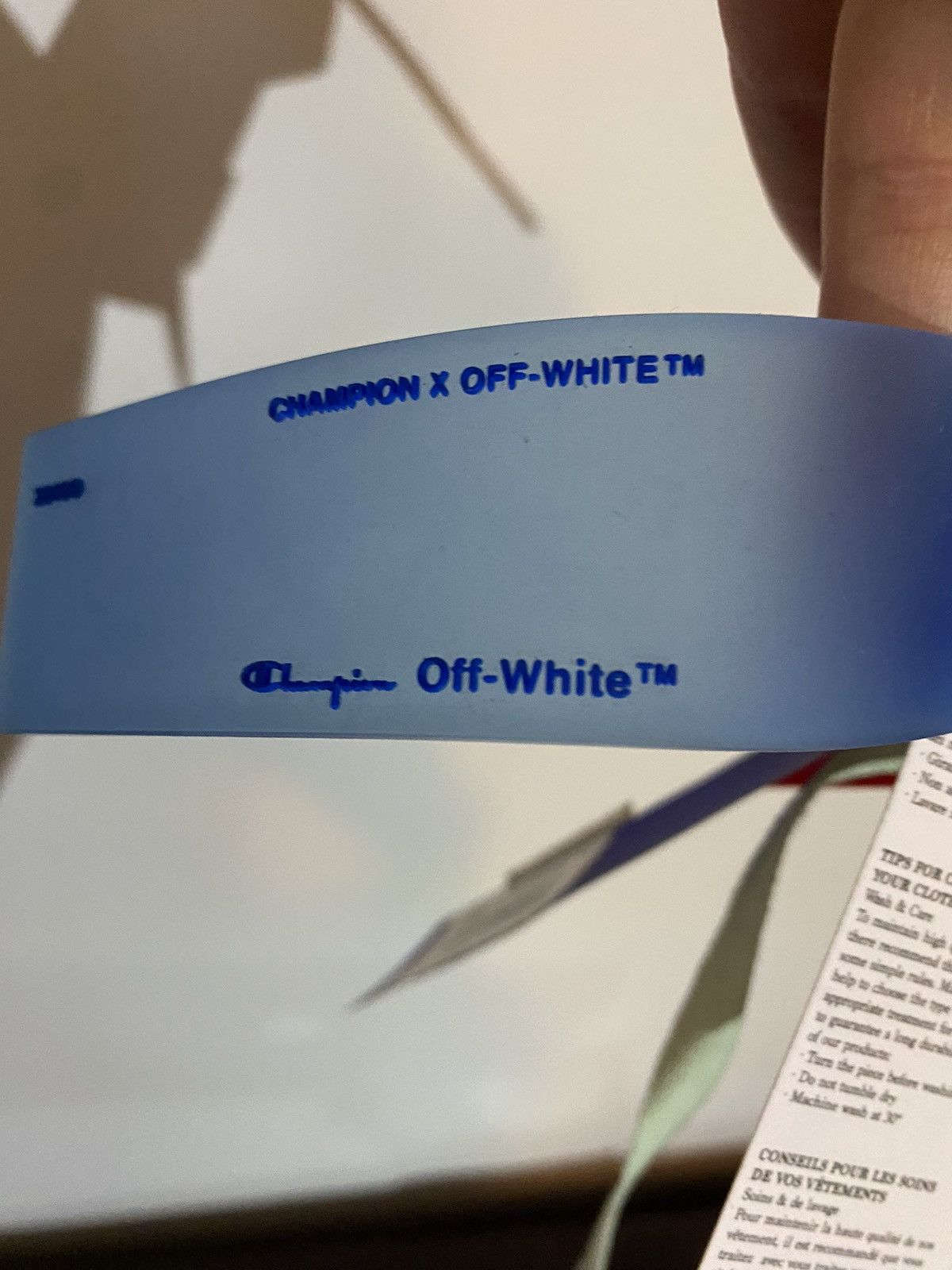 Off-White Off White x Champion Collab Tee Size US XS / EU 42 / 0 - 15 Thumbnail