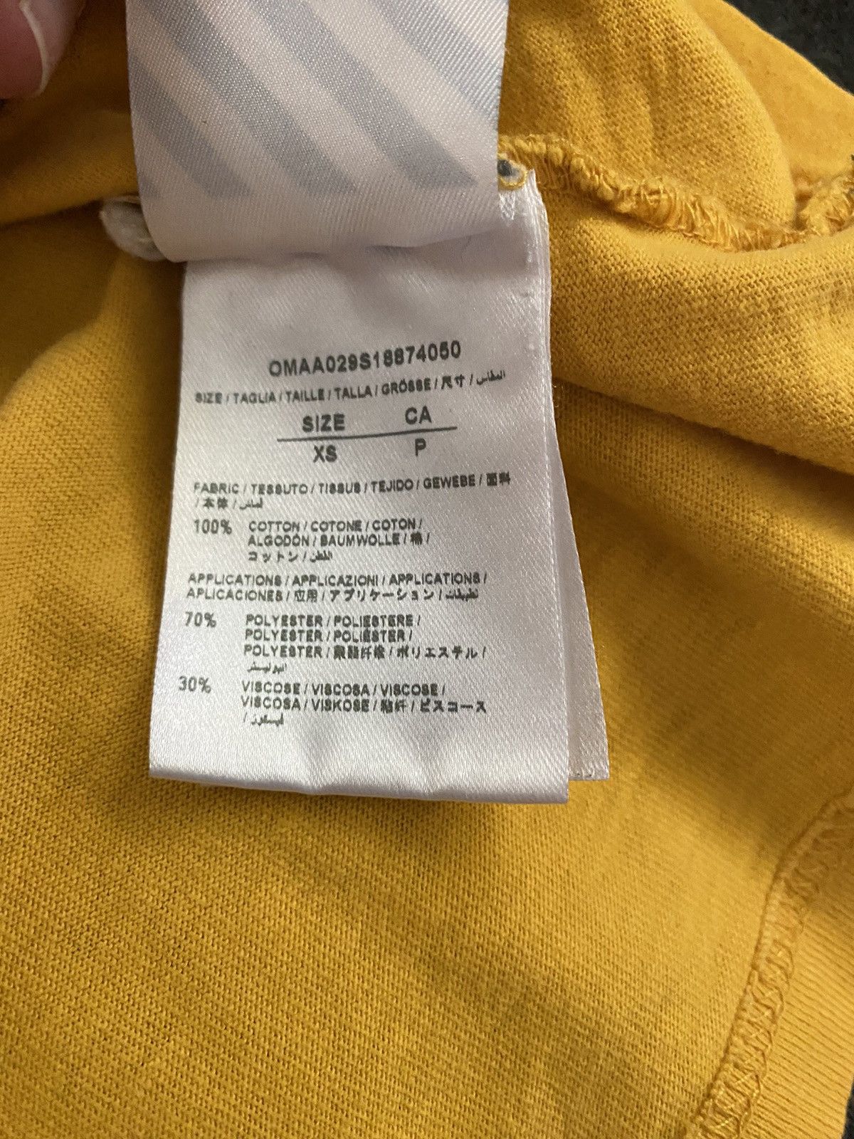 Off-White Off White x Champion Collab Tee Size US XS / EU 42 / 0 - 13 Thumbnail
