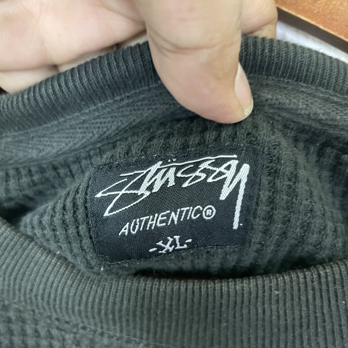 Stussy Vintage Stussy Authentic Faded Long Sleeve Tee Size US XL / EU 56 / 4 - 5 Thumbnail