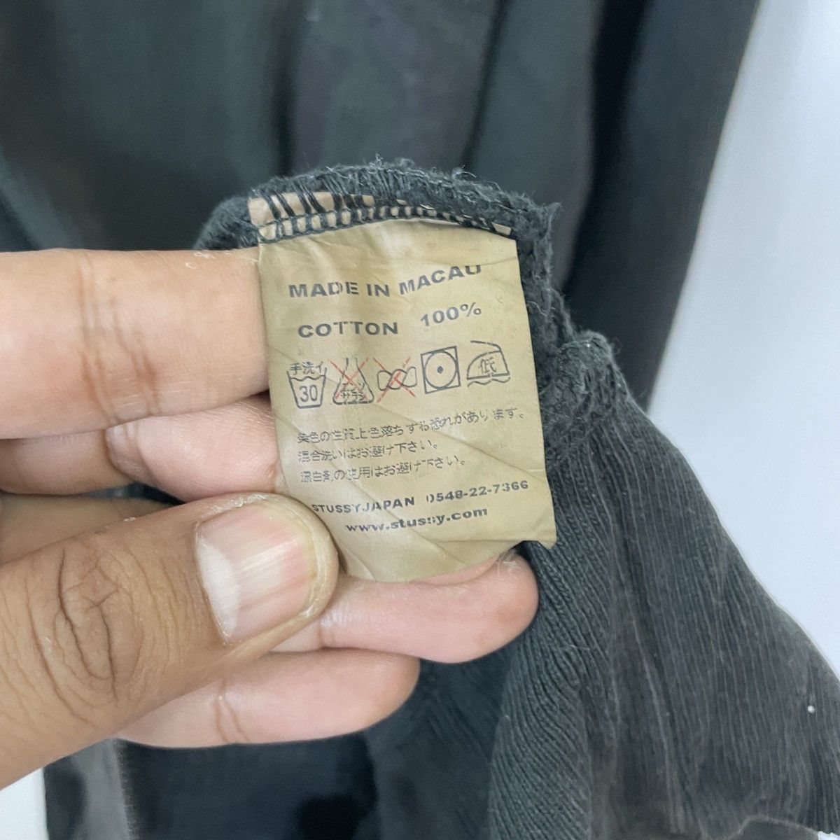 Stussy Vintage Stussy Authentic Faded Long Sleeve Tee Size US XL / EU 56 / 4 - 7 Thumbnail