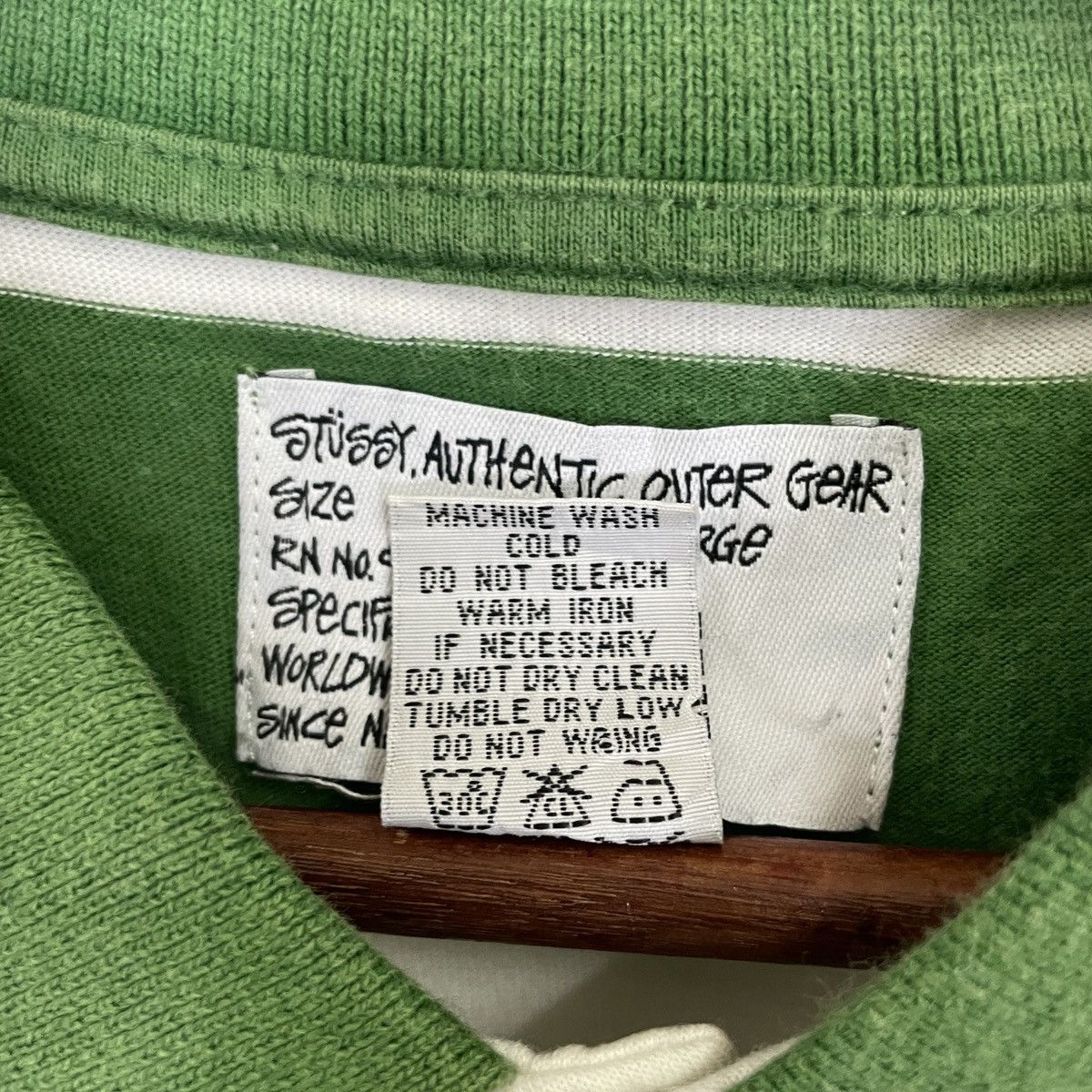 Stussy Vintage Stussy Authentic Polos Shirt Size US M / EU 48-50 / 2 - 8 Thumbnail