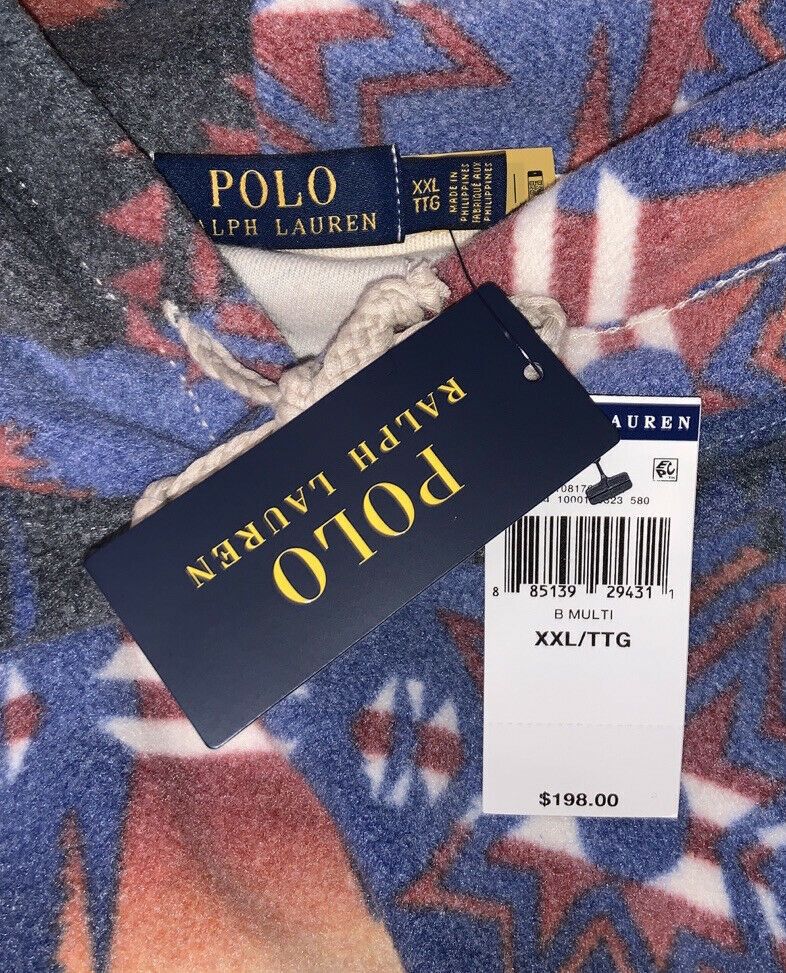 Polo Ralph Lauren Polo Ralph Lauren Aztec Southwestern Fleece Hoodie XXL Size US XXL / EU 58 / 5 - 7 Thumbnail
