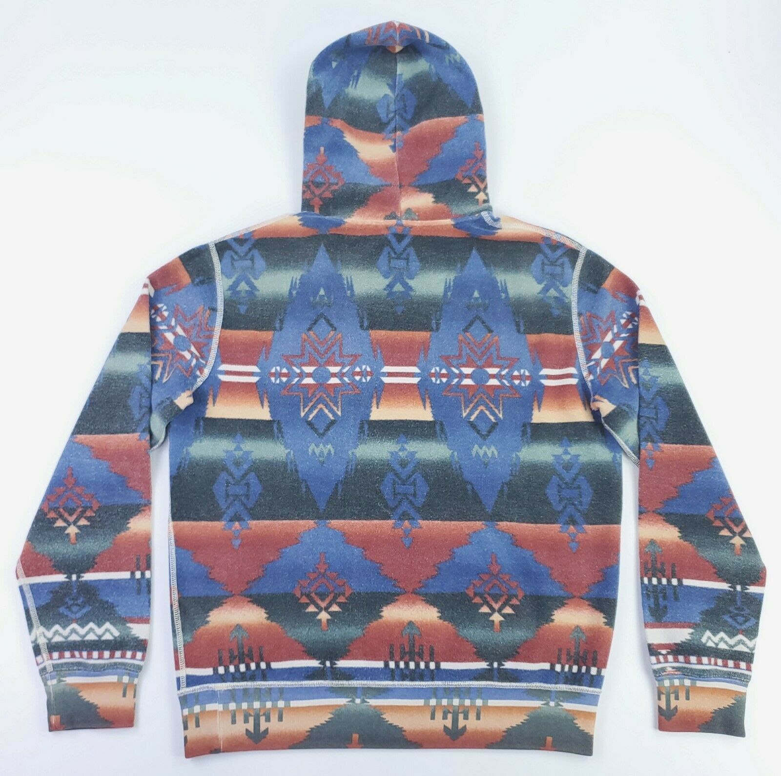 Polo Ralph Lauren Polo Ralph Lauren Aztec Southwestern Fleece Hoodie XXL Size US XXL / EU 58 / 5 - 5 Thumbnail