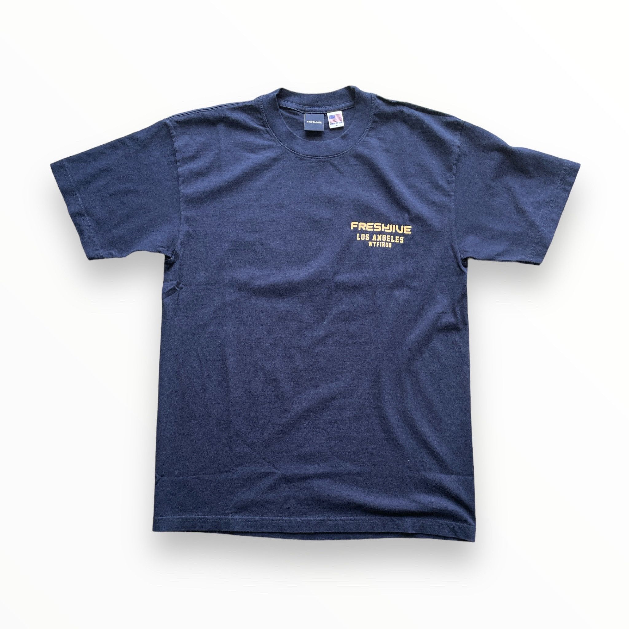 Freshjive Freshjive Crucified Tee WTFIRGO Navy Size US M / EU 48-50 / 2 - 4 Thumbnail