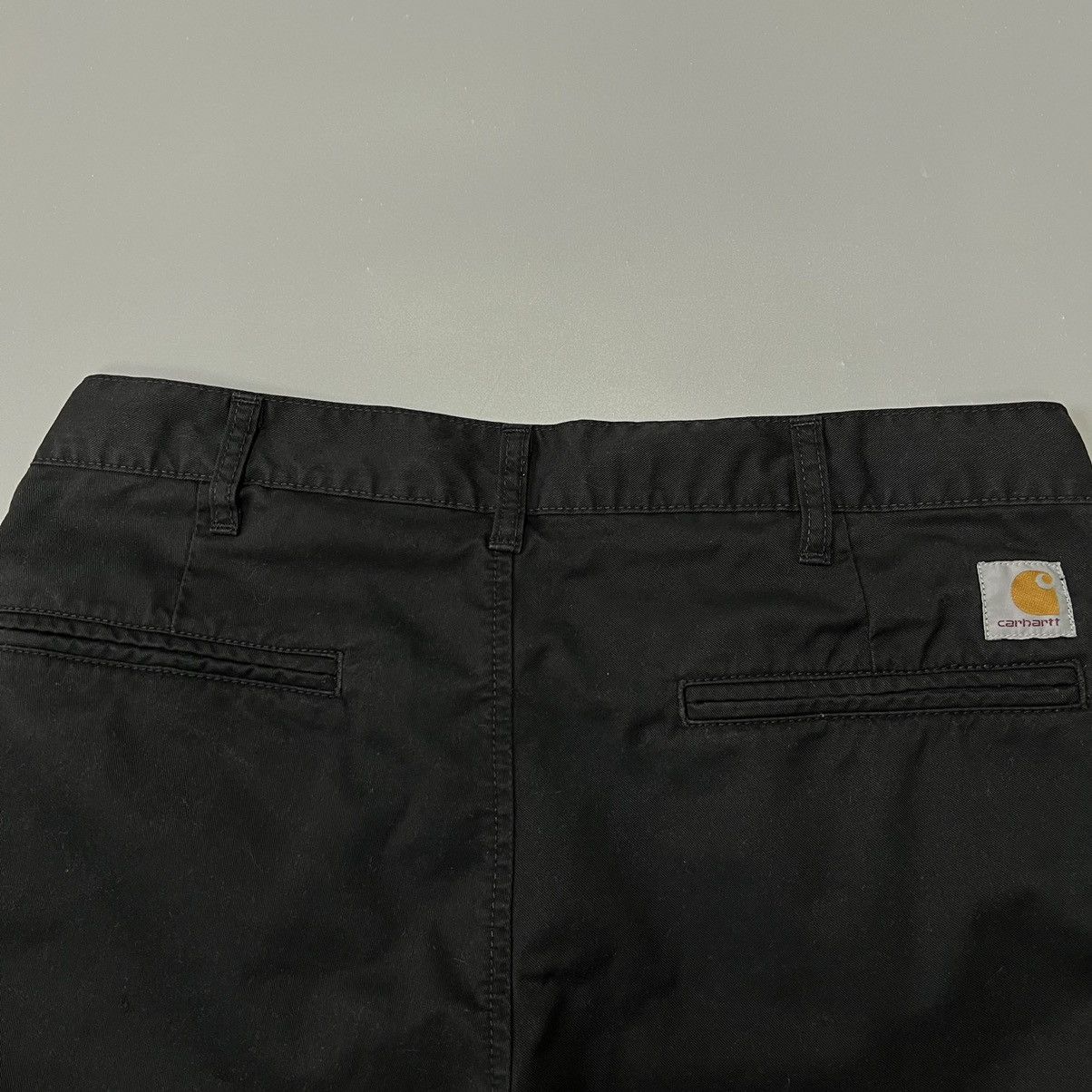 Carhartt × Carhartt Wip × Vintage Carhartt Presenter Bermuda y2k black shorts Size US 33 - 3 Thumbnail