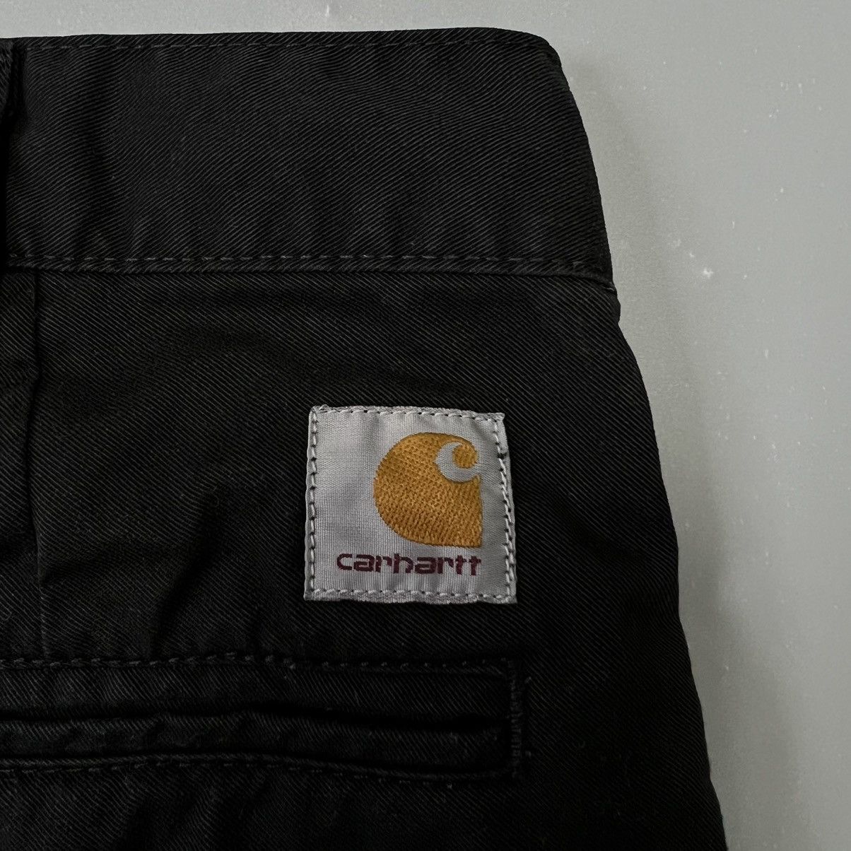 Carhartt × Carhartt Wip × Vintage Carhartt Presenter Bermuda y2k black shorts Size US 33 - 4 Thumbnail