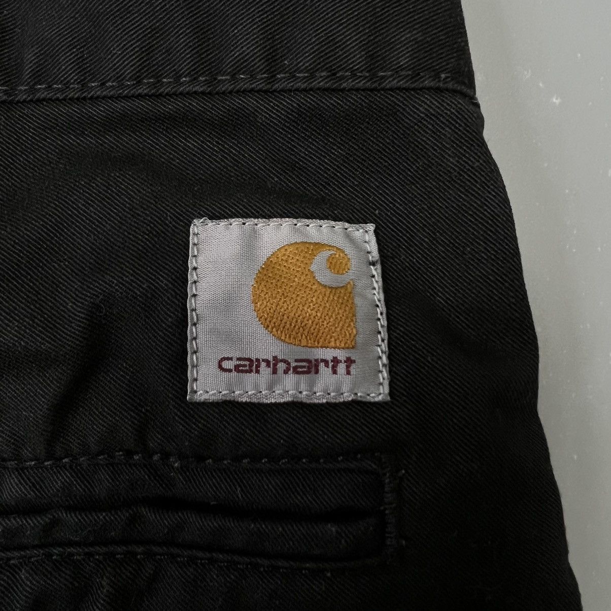 Carhartt × Carhartt Wip × Vintage Carhartt Presenter Bermuda y2k black shorts Size US 33 - 5 Thumbnail