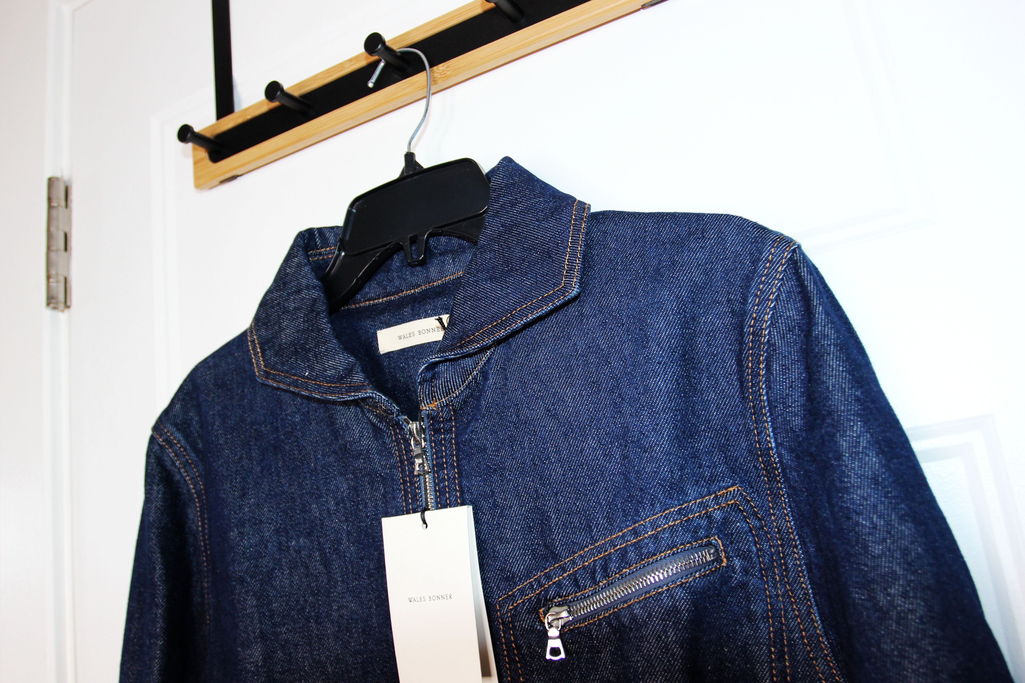 Wales Bonner BNWT AW22 WALES BONNER MILES DENIM JACKET 48 Size US M / EU 48-50 / 2 - 4 Thumbnail
