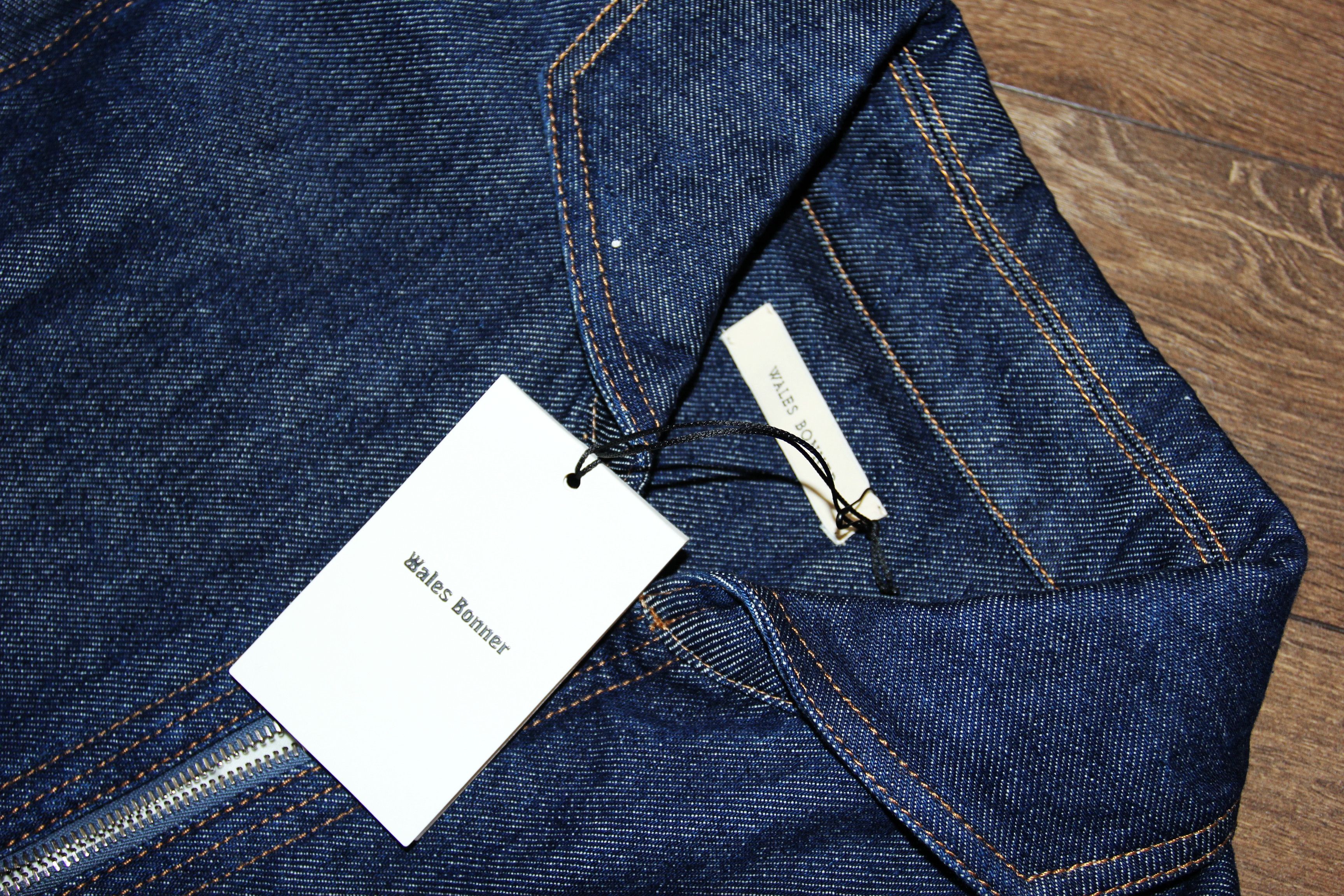 Wales Bonner BNWT AW22 WALES BONNER MILES DENIM JACKET 48 Size US M / EU 48-50 / 2 - 8 Thumbnail