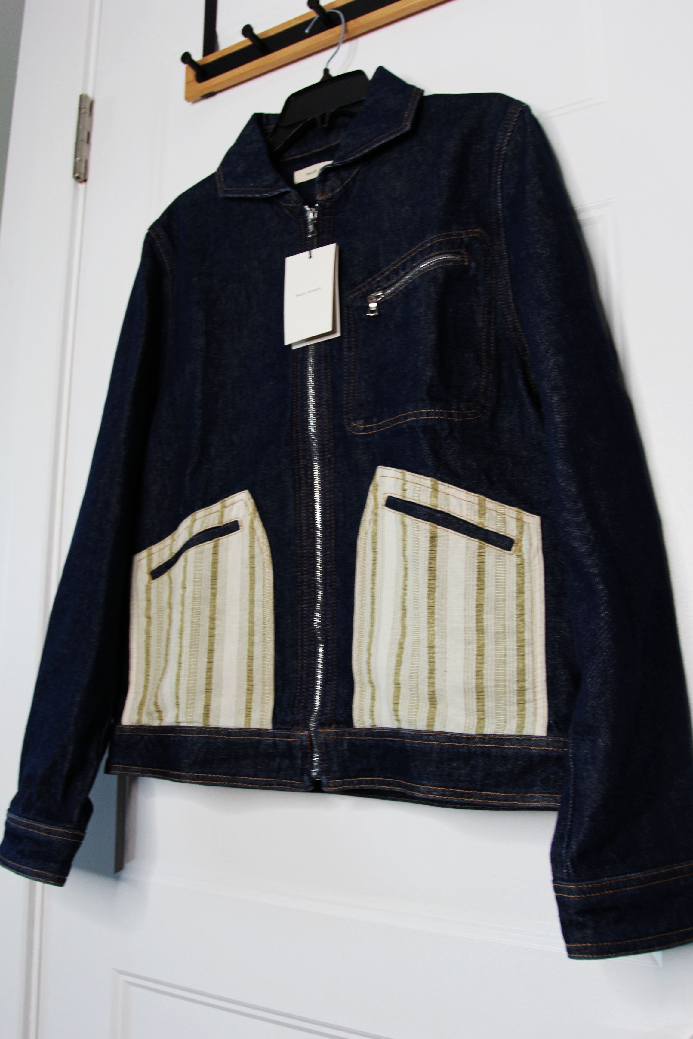 Wales Bonner BNWT AW22 WALES BONNER MILES DENIM JACKET 48 Size US M / EU 48-50 / 2 - 5 Thumbnail
