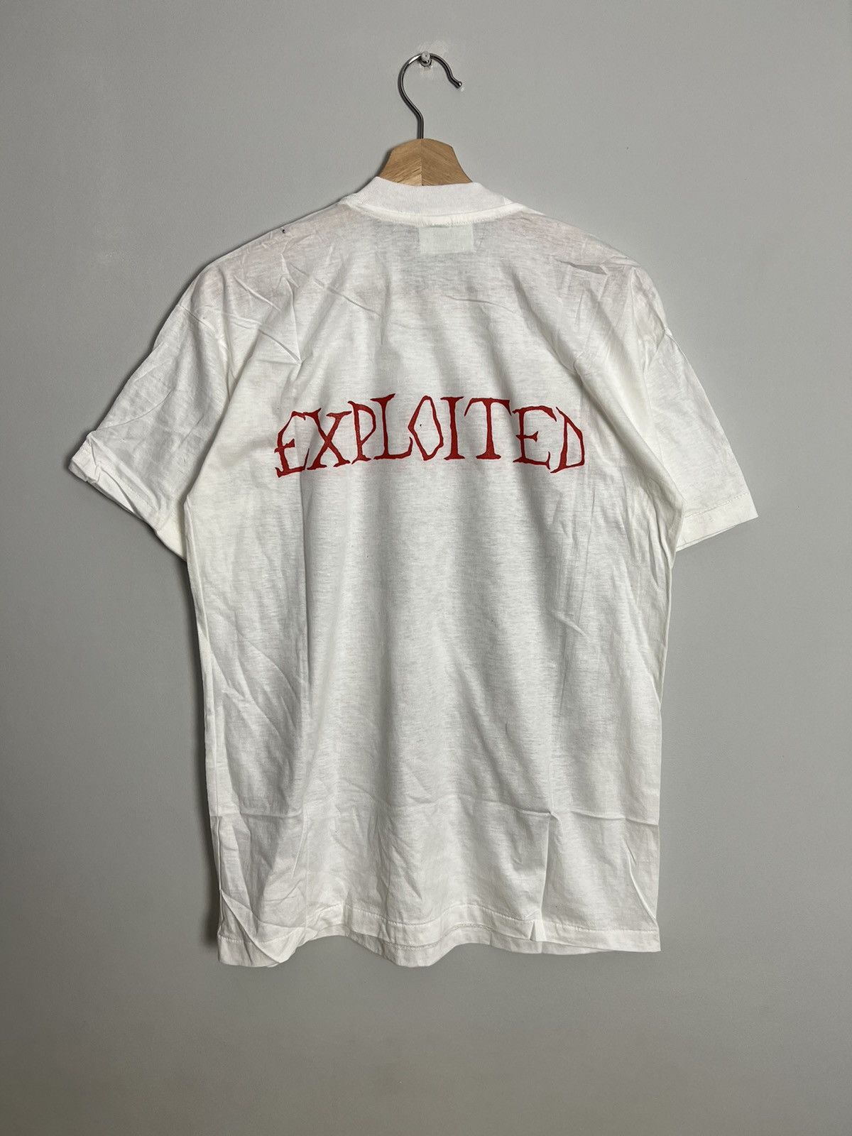 Vintage Vintage 90’s The Exploited T-Shirt Punk Band Tshirt Hype Size US L / EU 52-54 / 3 - 2 Thumbnail