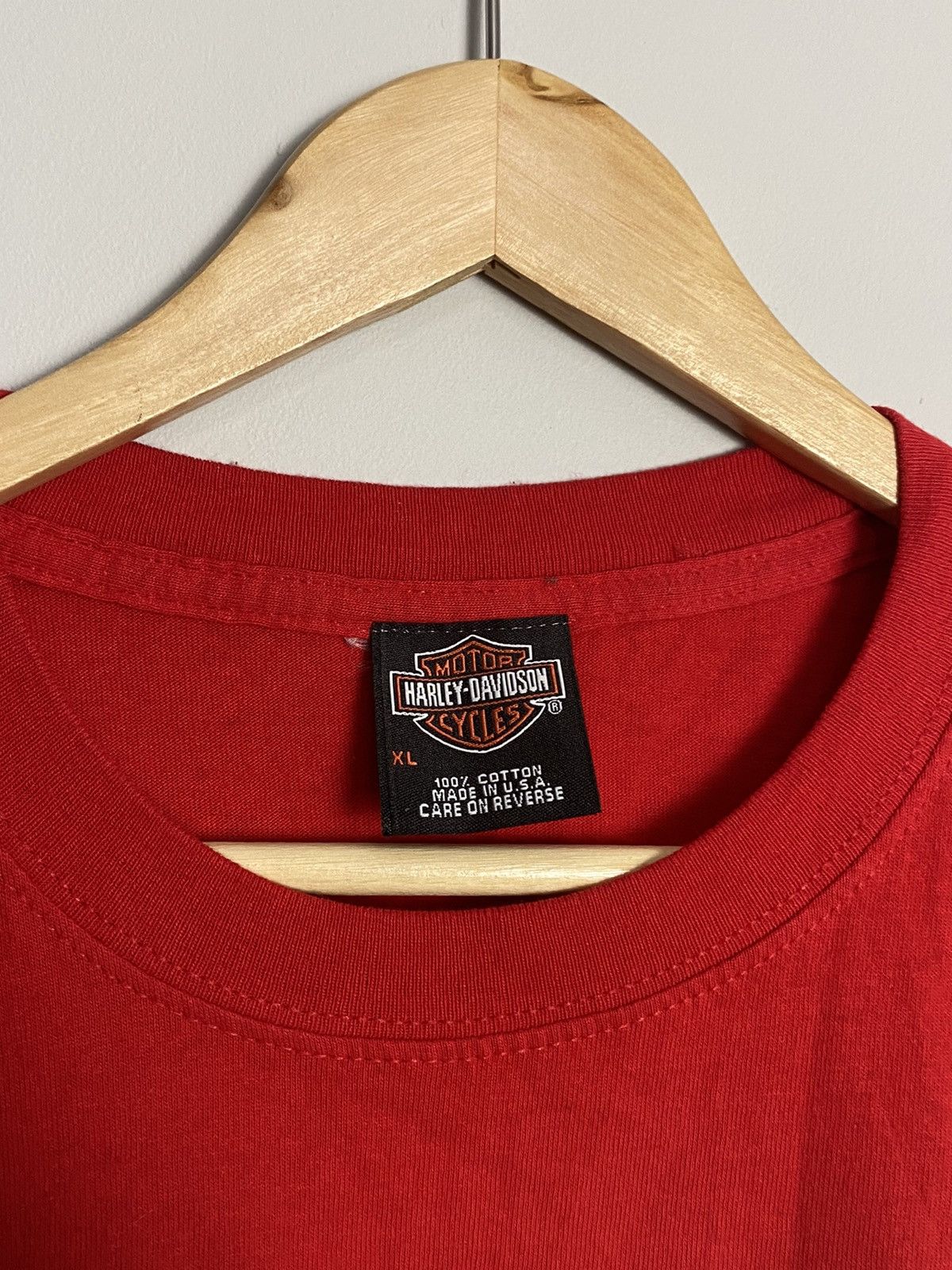 Harley Davidson 2007 Harley Davidson Devil’s In The Detail Vintage Tshirt Size US XL / EU 56 / 4 - 4 Thumbnail
