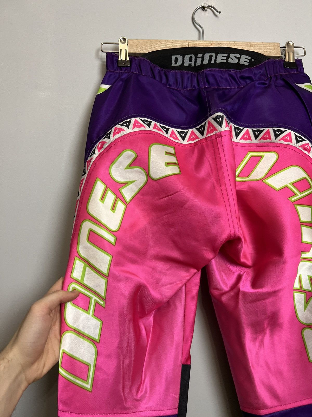 Dainese Vintage DAINESE Racing Moto Pants Size 50 Made in ITALY Hype Size US 32 / EU 48 - 8 Thumbnail