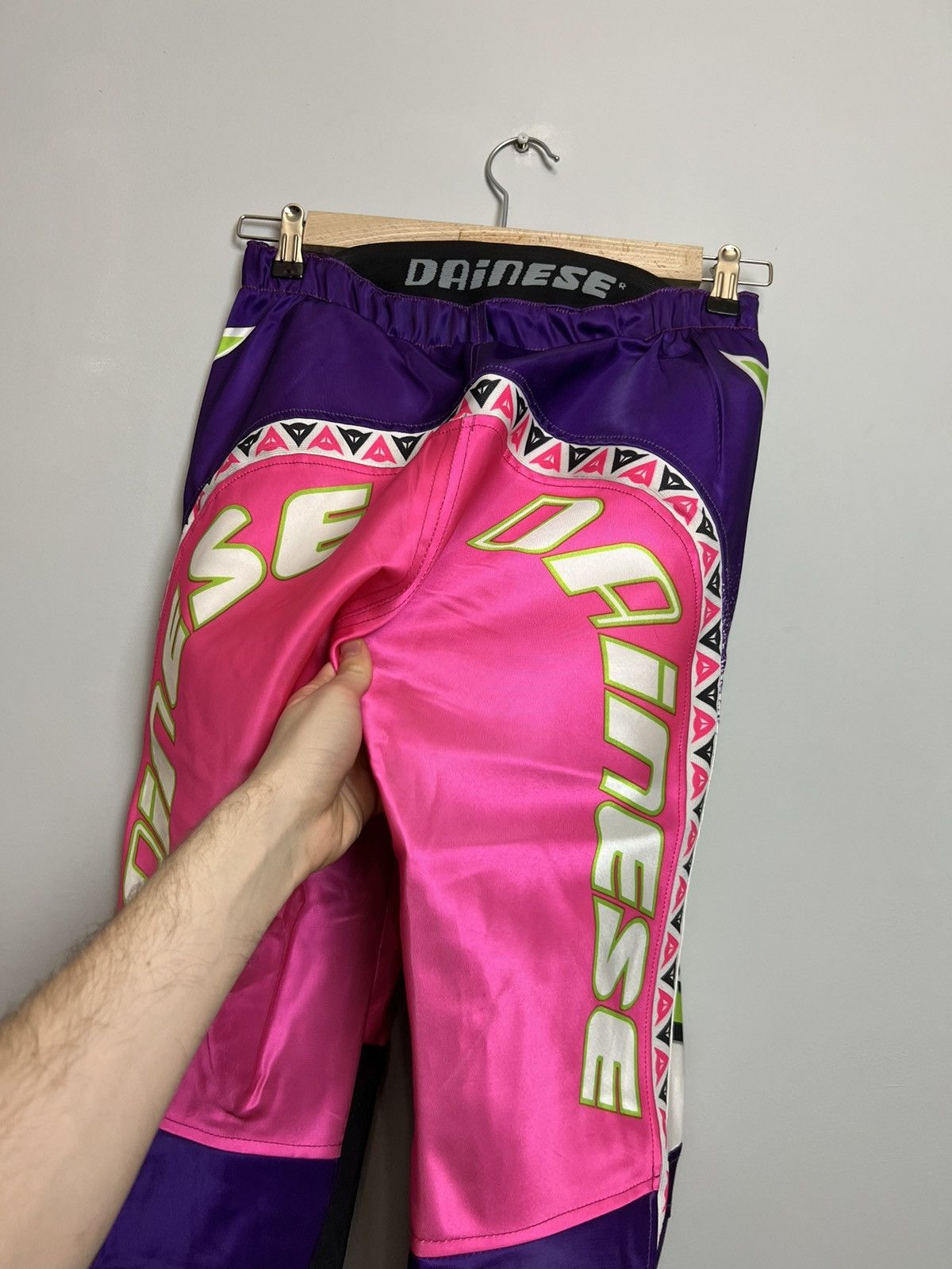 Dainese Vintage DAINESE Racing Moto Pants Size 50 Made in ITALY Hype Size US 32 / EU 48 - 9 Thumbnail