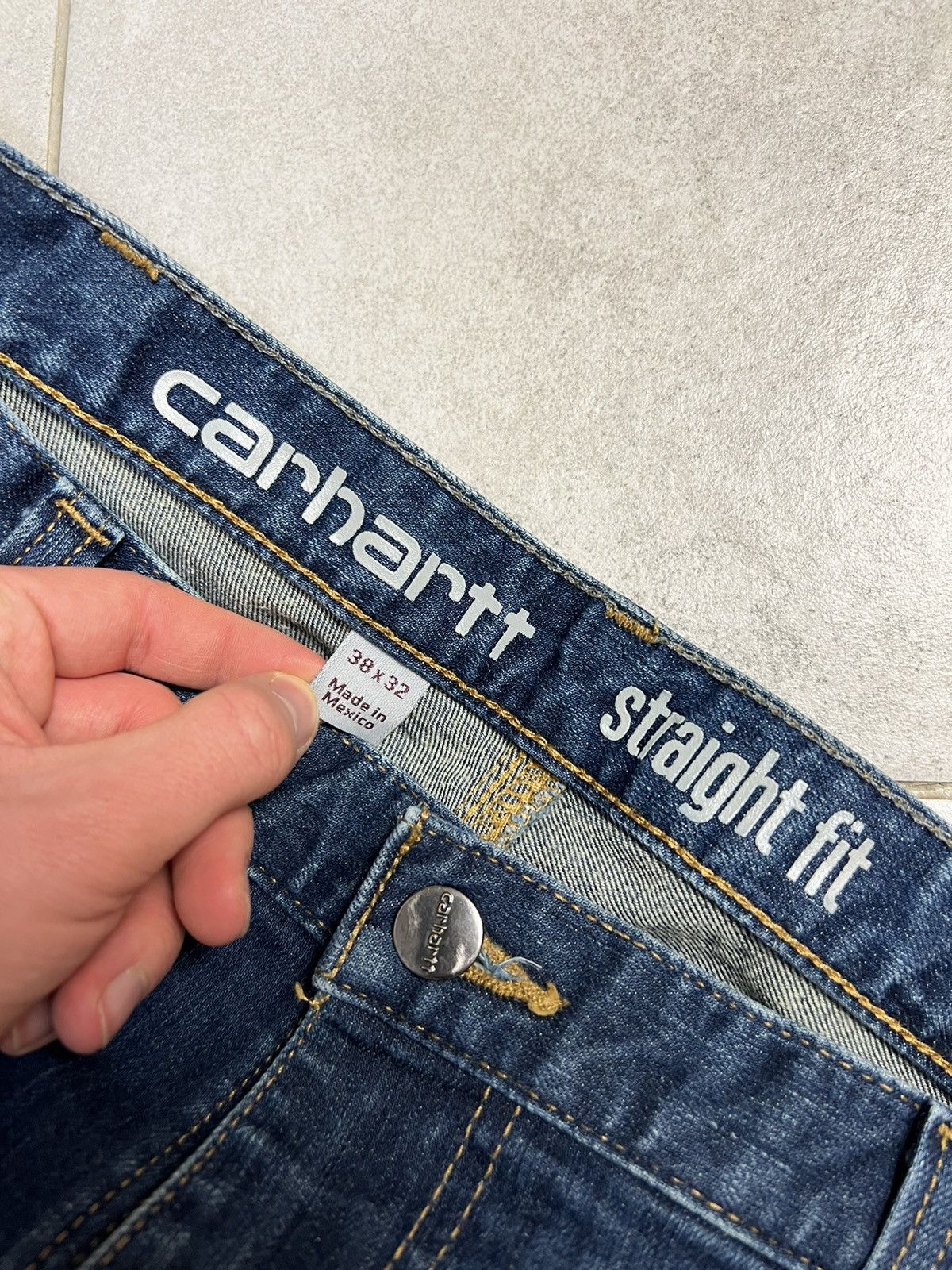 Carhartt Vintage Carhartt Denim Pants 38x32 Workwear Hype Size US 38 / EU 54 - 6 Thumbnail