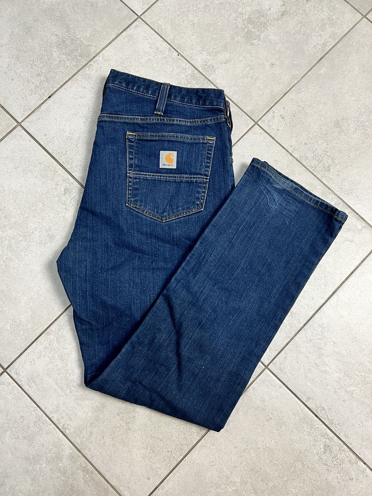 Carhartt Vintage Carhartt Denim Pants 38x32 Workwear Hype Size US 38 / EU 54 - 1 Thumbnail