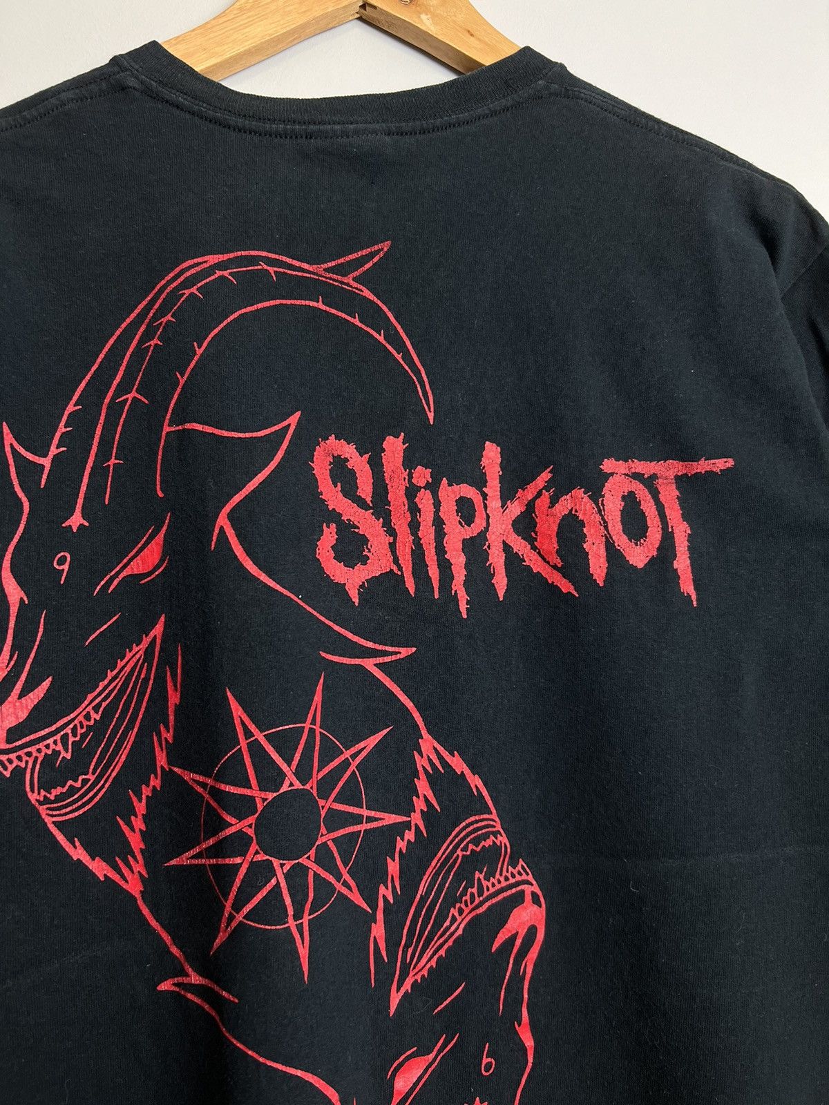 Band Tees Rare 00s Vintage Slipknot The Negative One Numetal Band Tee Size US M / EU 48-50 / 2 - 3 Thumbnail