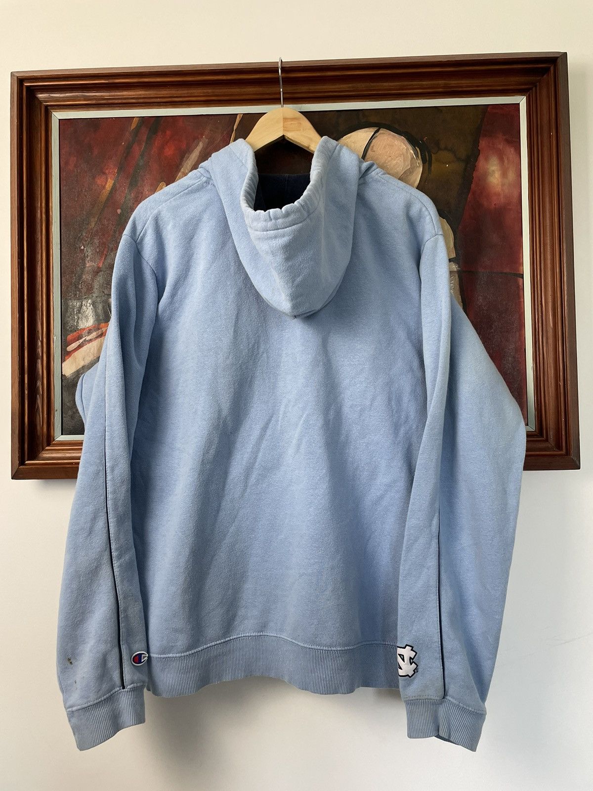 Champion Vintage Champion North Carolina UNC Tar Heels Hoodie Size US M / EU 48-50 / 2 - 2 Thumbnail