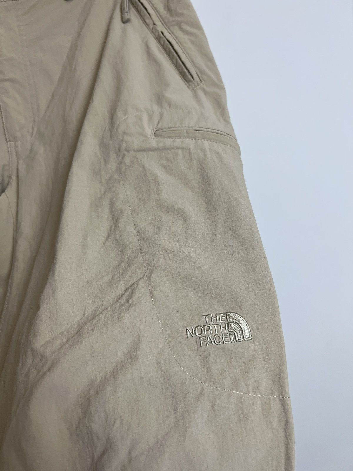 The North Face Rare Vintage Beige North Face Logo Pants Mountains Size US 34 / EU 50 - 4 Thumbnail