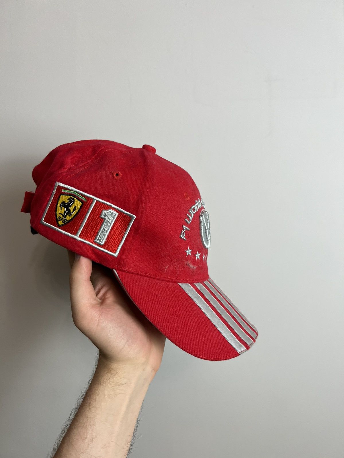 Ferrari Vintage Michael Schumacher Signature Red cap Size ONE SIZE - 2 Thumbnail