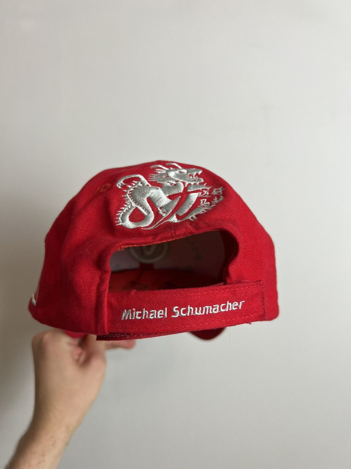 Ferrari Vintage Michael Schumacher Signature Red cap Size ONE SIZE - 6 Thumbnail