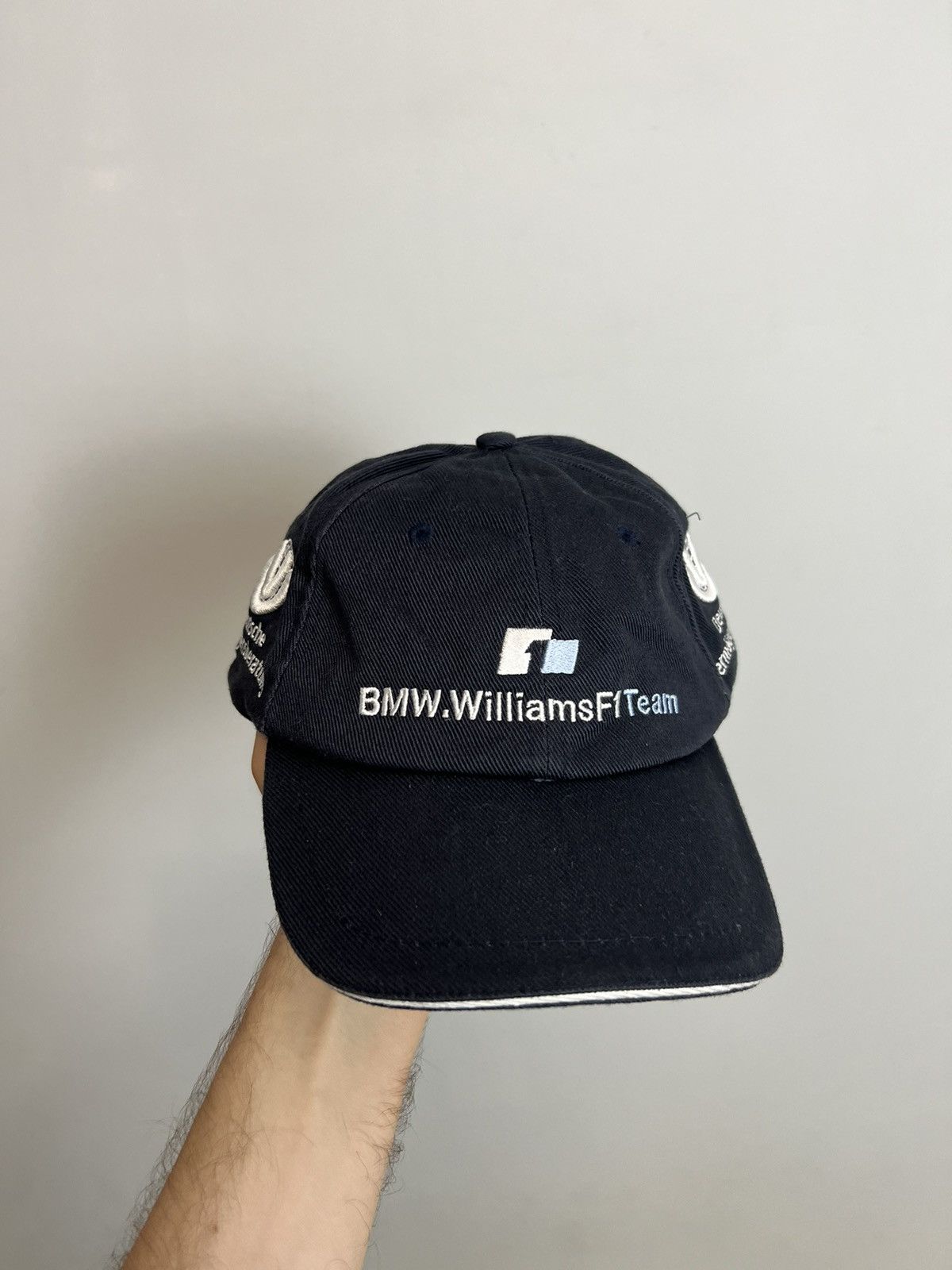 BMW Vintage BMW Williams F1 Team Cap Hat Mercedes Audi Jaguar Size ONE SIZE - 2 Thumbnail