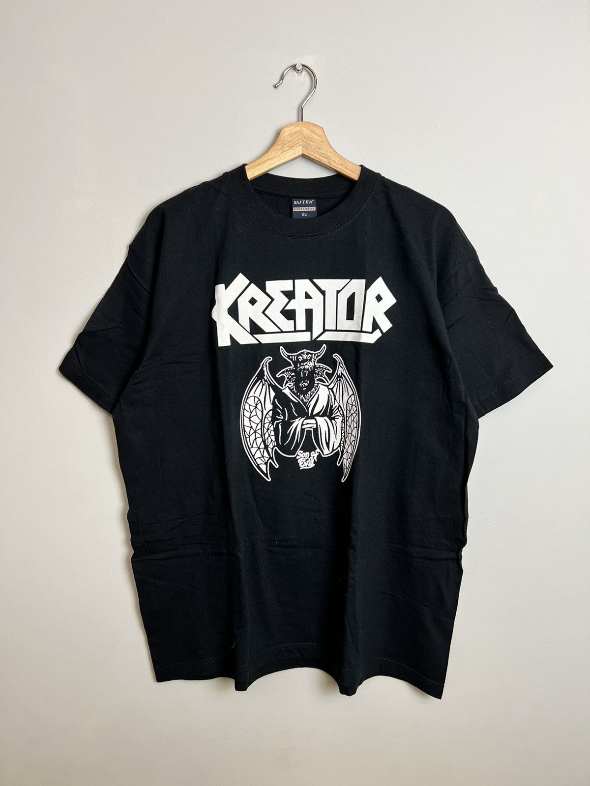 Band Tees Rare Vintage 90s Kreator Son Of Evil Metal Band T Shirt Size US XL / EU 56 / 4 - 1 Thumbnail