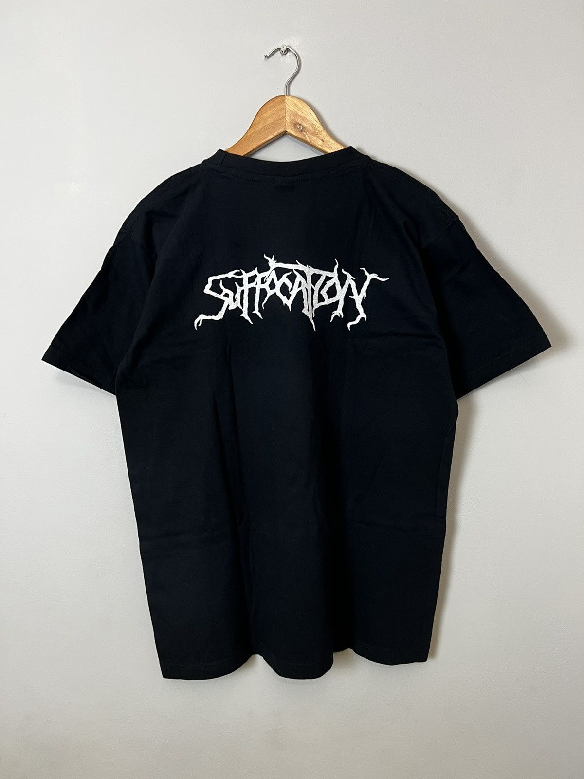 Band Tees Rare Vintage 90s Suffocation Jesus Wept Metal Band T Shirt Size US M / EU 48-50 / 2 - 2 Thumbnail