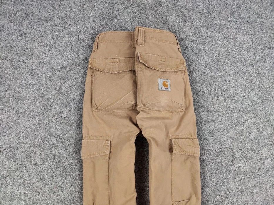 Carhartt Vintage Carhartt Wip Beige Cargo Thrift Pants Travis Style Size US 32 / EU 48 - 3 Thumbnail