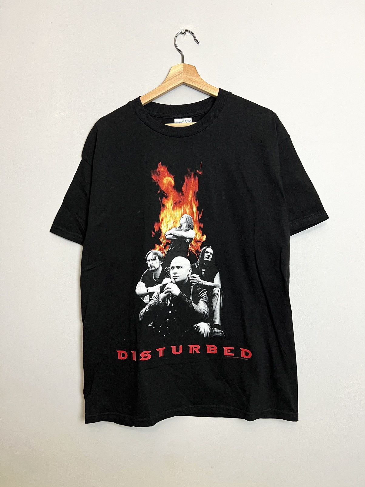 Band Tees Vintage 2002 Y2K Disturbed Nu Metal Band Tee Size Large Size US L / EU 52-54 / 3 - 1 Thumbnail