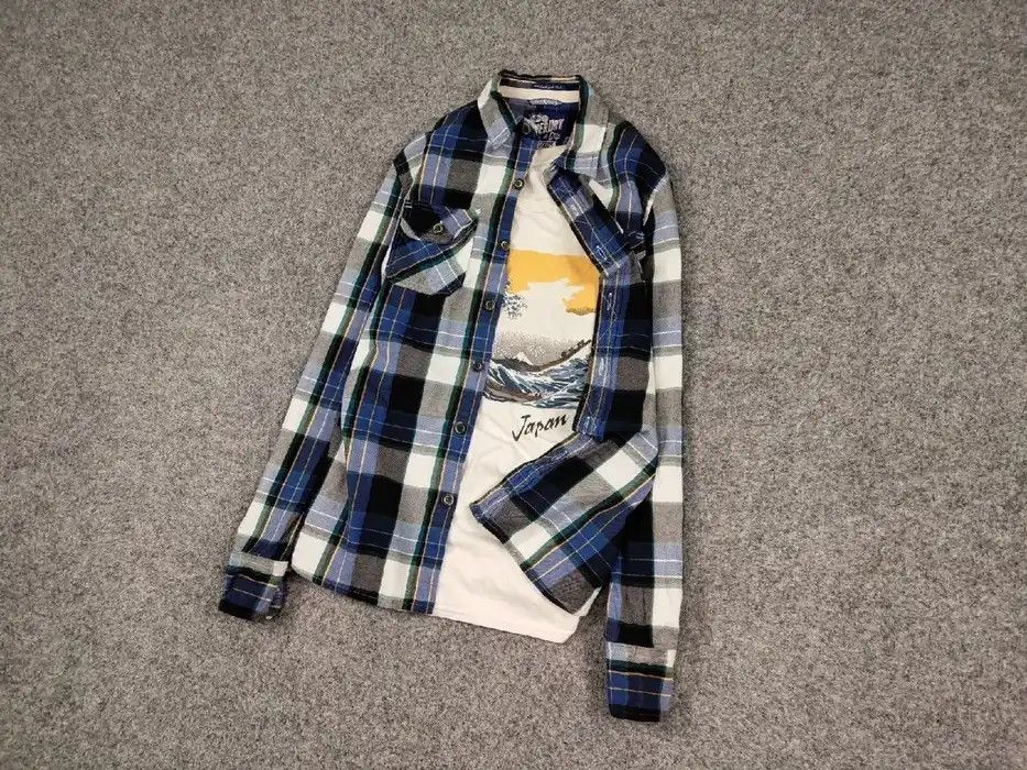 Flannel Vintage Flannel Shirt Travis Scott Style Size US M / EU 48-50 / 2 - 3 Thumbnail