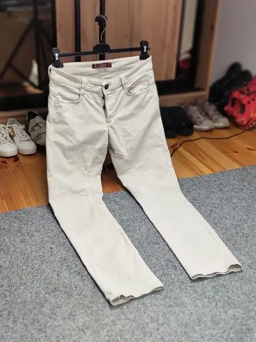 Siviglia Siviglia Casual Trousers Micro Corduroy Beige Mens Pants Size US 30 / EU 46 - 10 Thumbnail