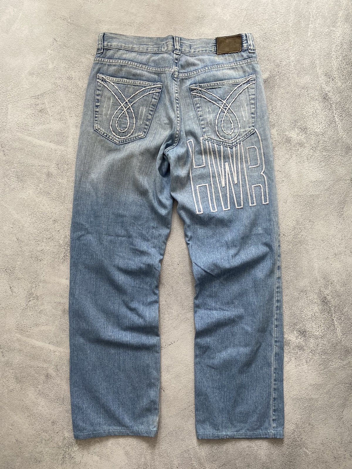 Japanese Brand rare Y2K crazy rap pants Size US 30 / EU 46 - 8 Thumbnail