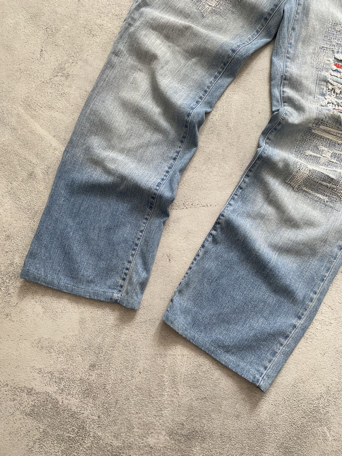 Japanese Brand rare Y2K crazy rap pants Size US 30 / EU 46 - 5 Thumbnail