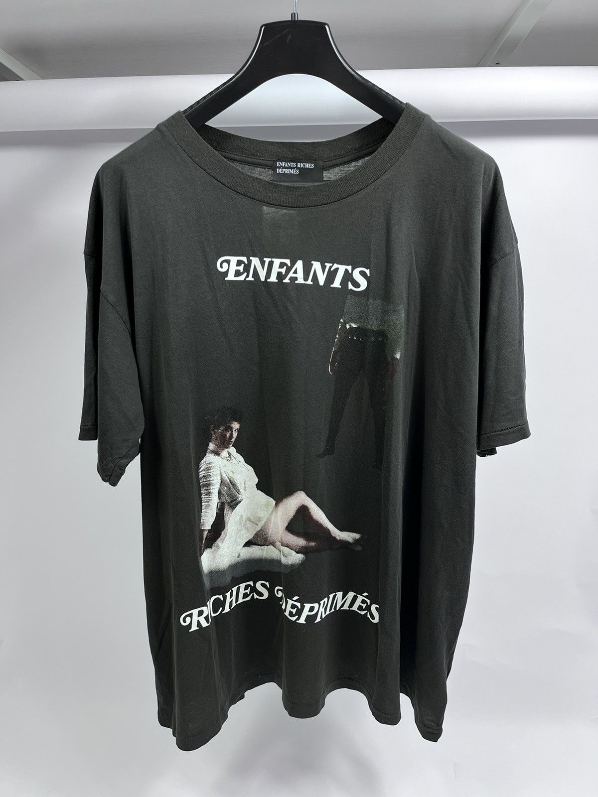 image of Enfants Riches Deprimes Print Conttin T-Shirt Size: XL in Black, Men's