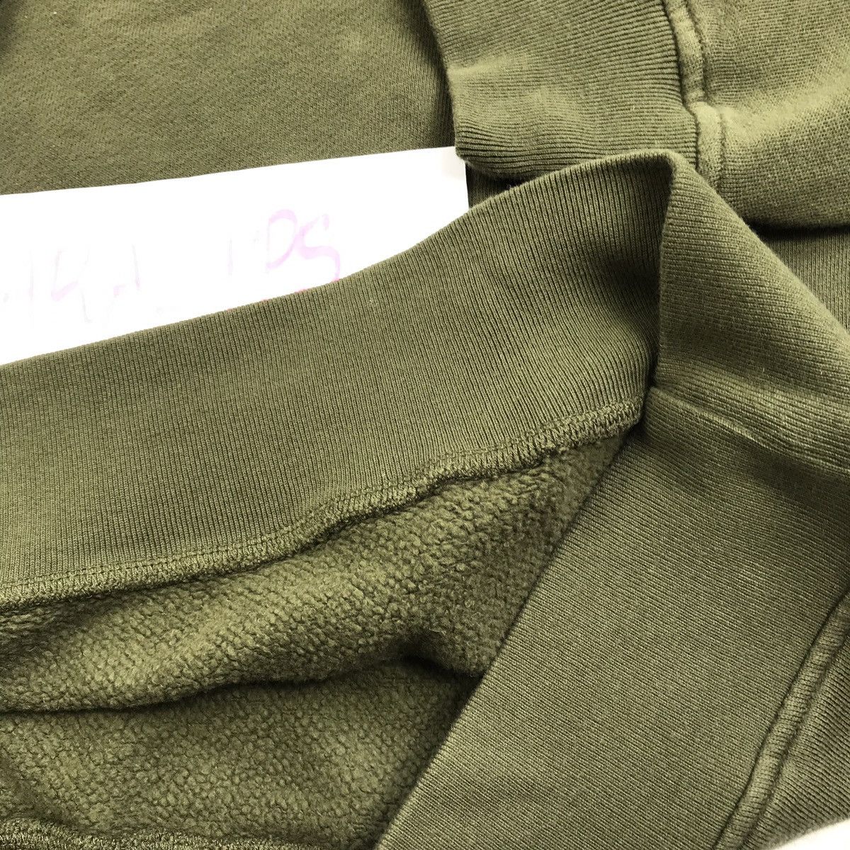 Amiri AMIRI PATCH WORK CREW NECK OLIVE SWEATSHIRT Size US L / EU 52-54 / 3 - 13 Thumbnail