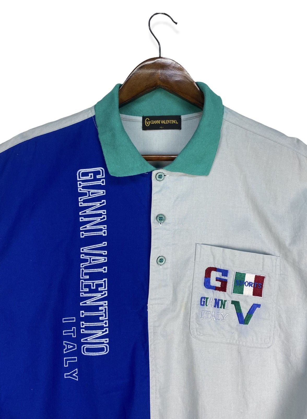Gianni Valentino Vintage Gianni Valentino Size US L / EU 52-54 / 3 - 3 Thumbnail